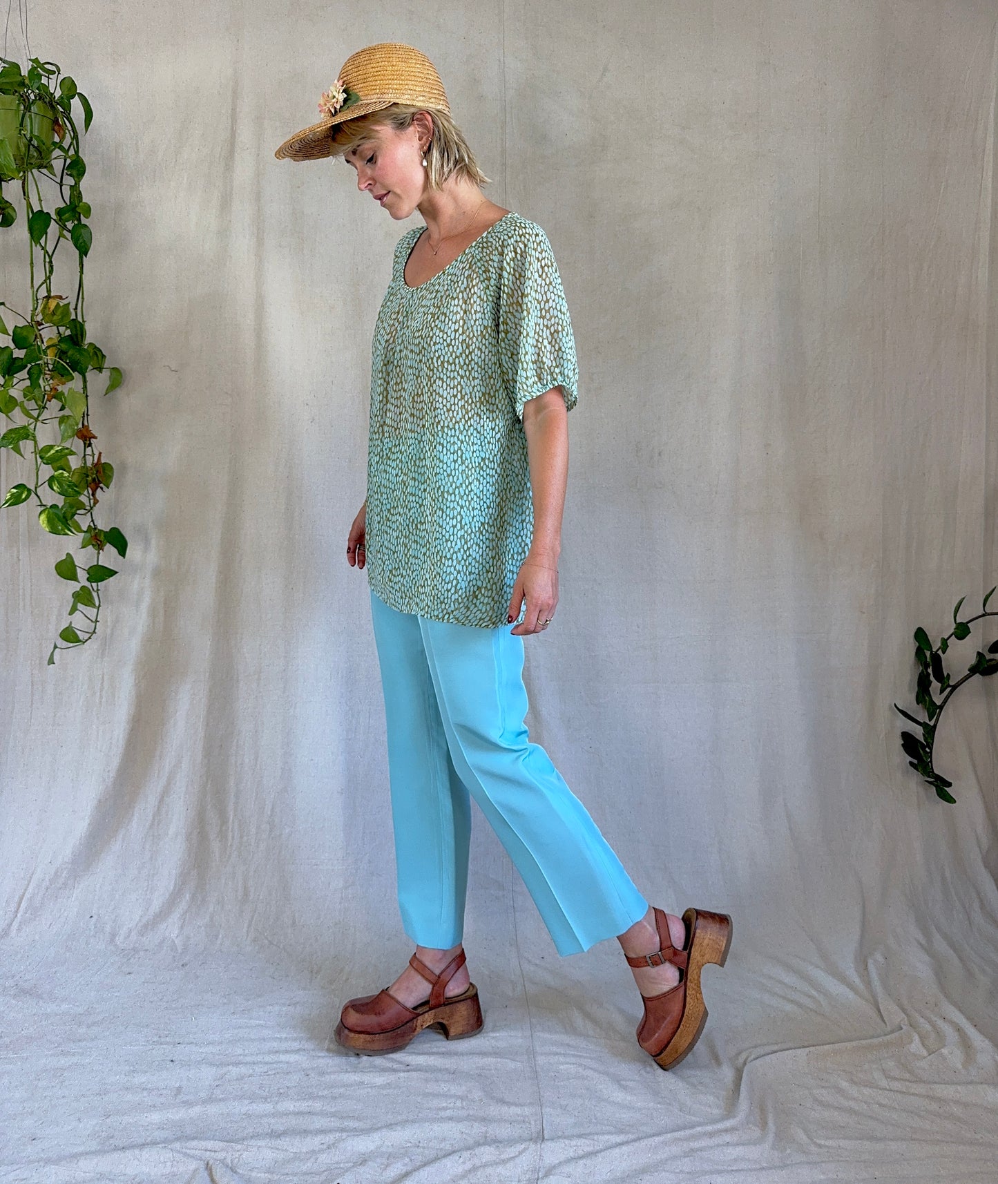 The Gigi Speckled Blouse