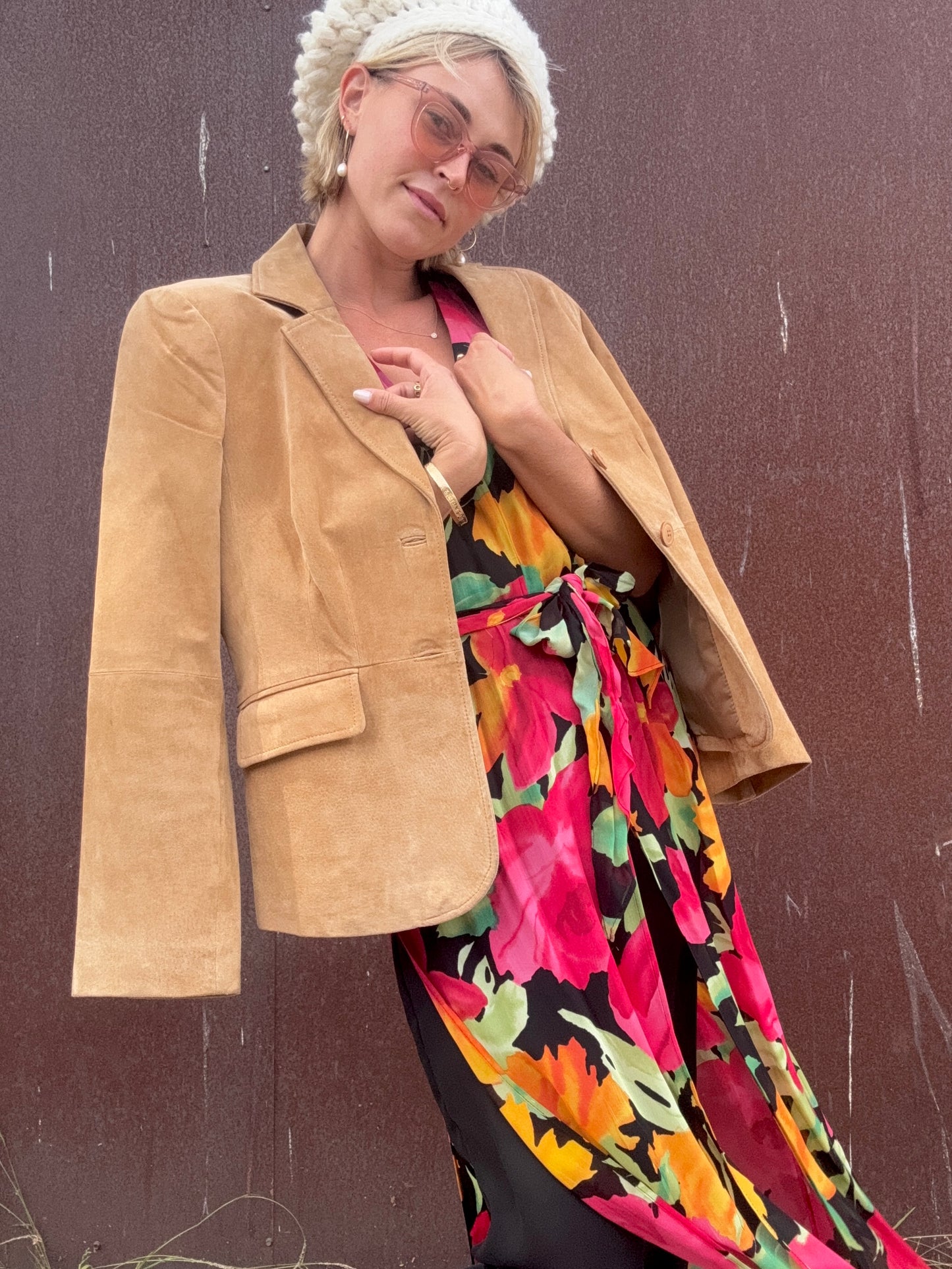 The Kyle Suede Leather Jacket