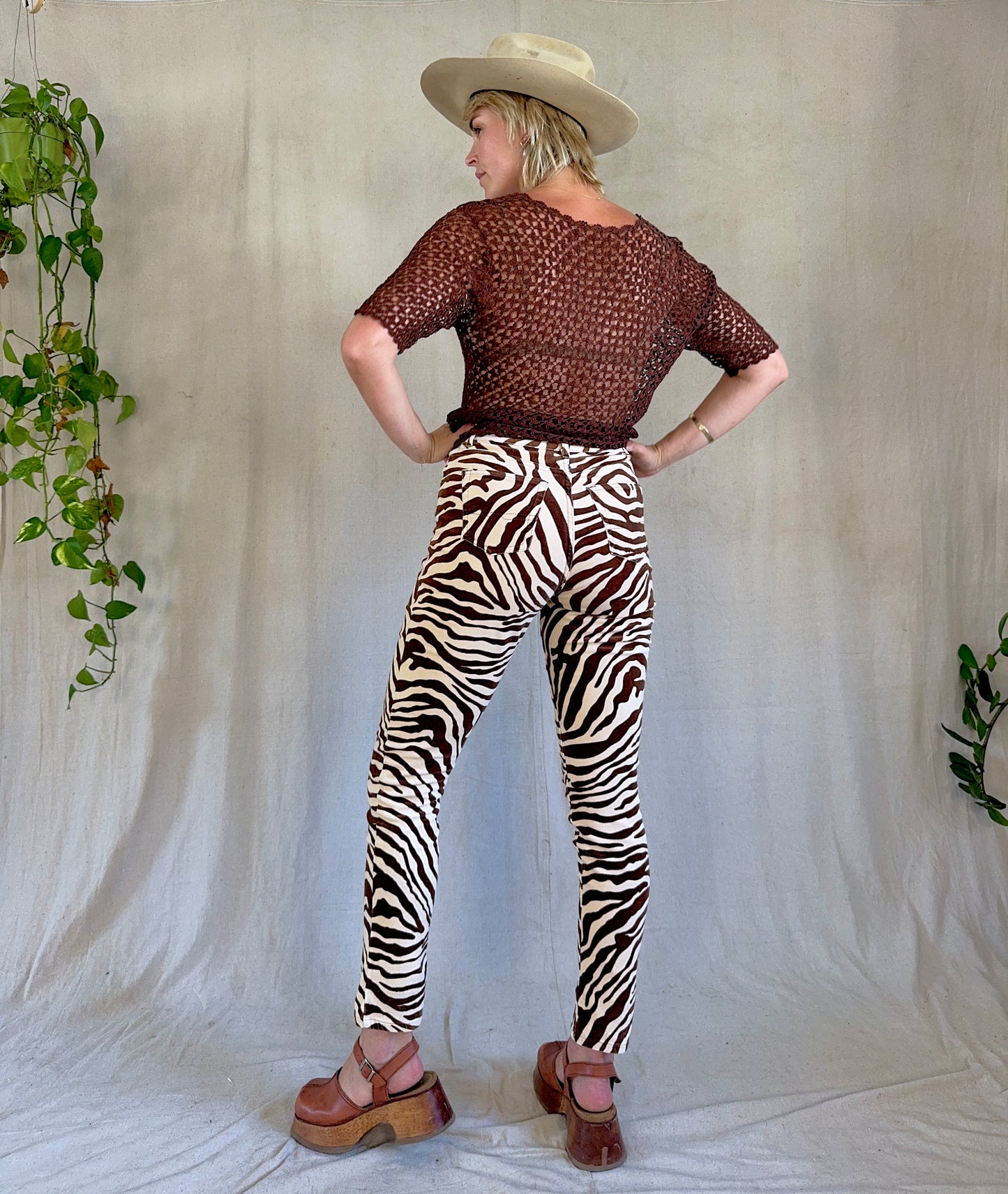 The Robyn 1990s Crocheted Top