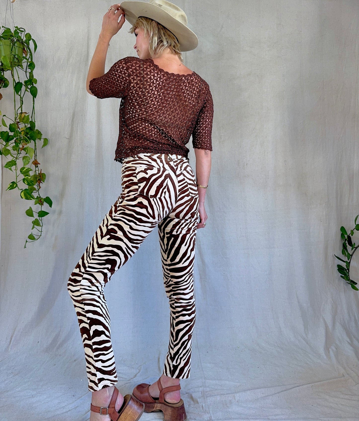 The Robyn 1990s Crocheted Top