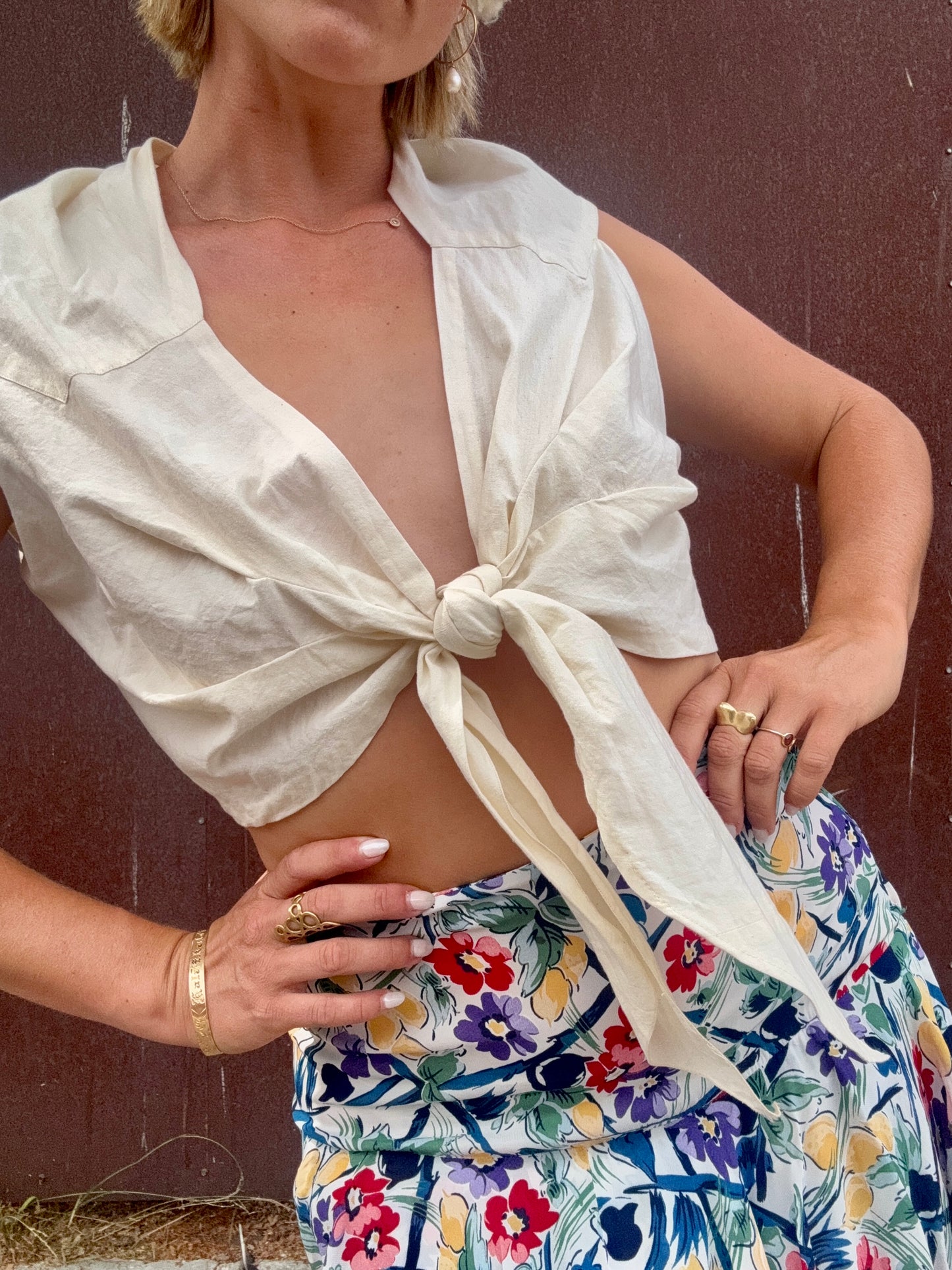 The Delilah 1920s Handmade Top
