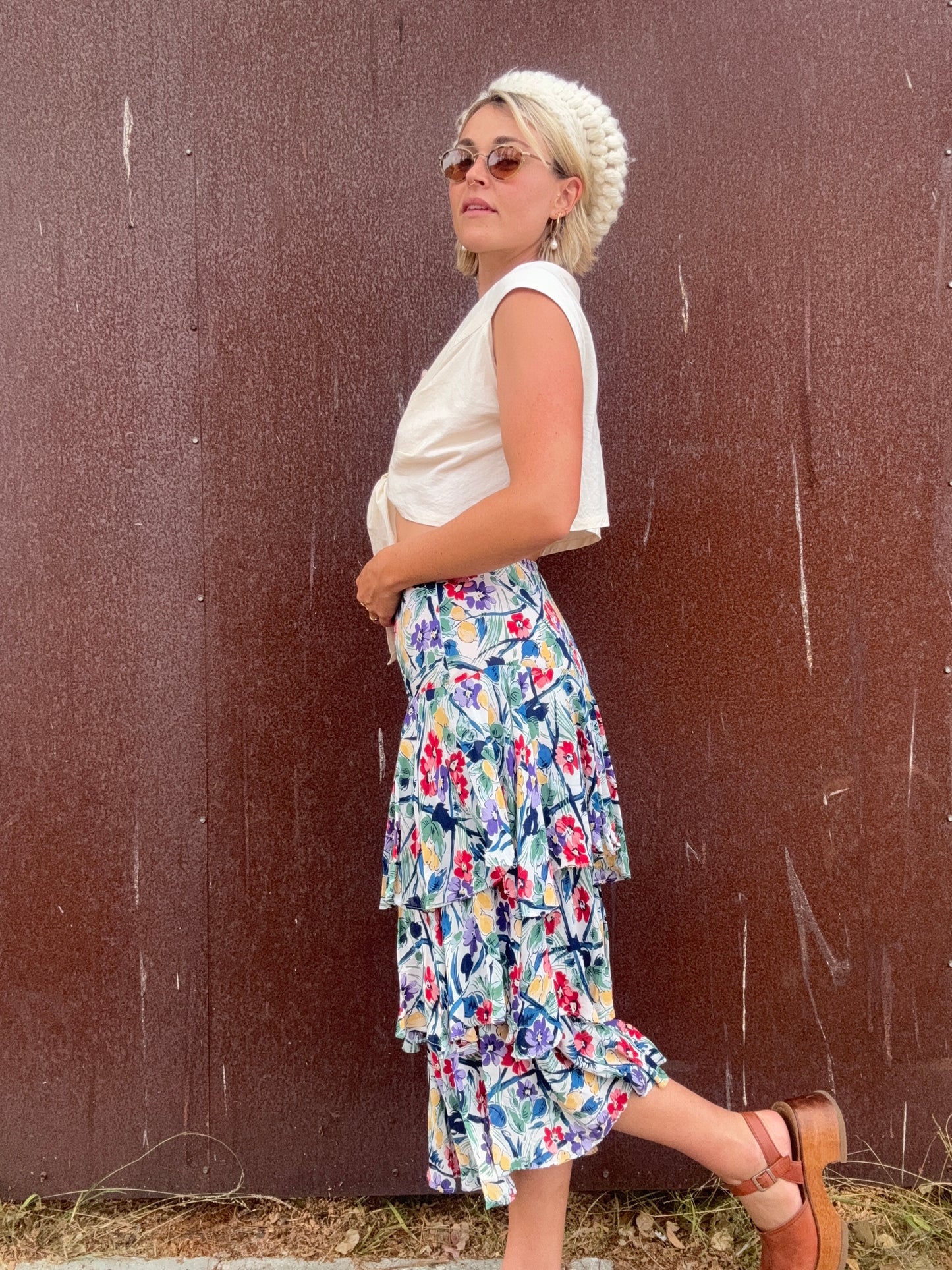 The Norma Kamali 1980s Tiered Skirt