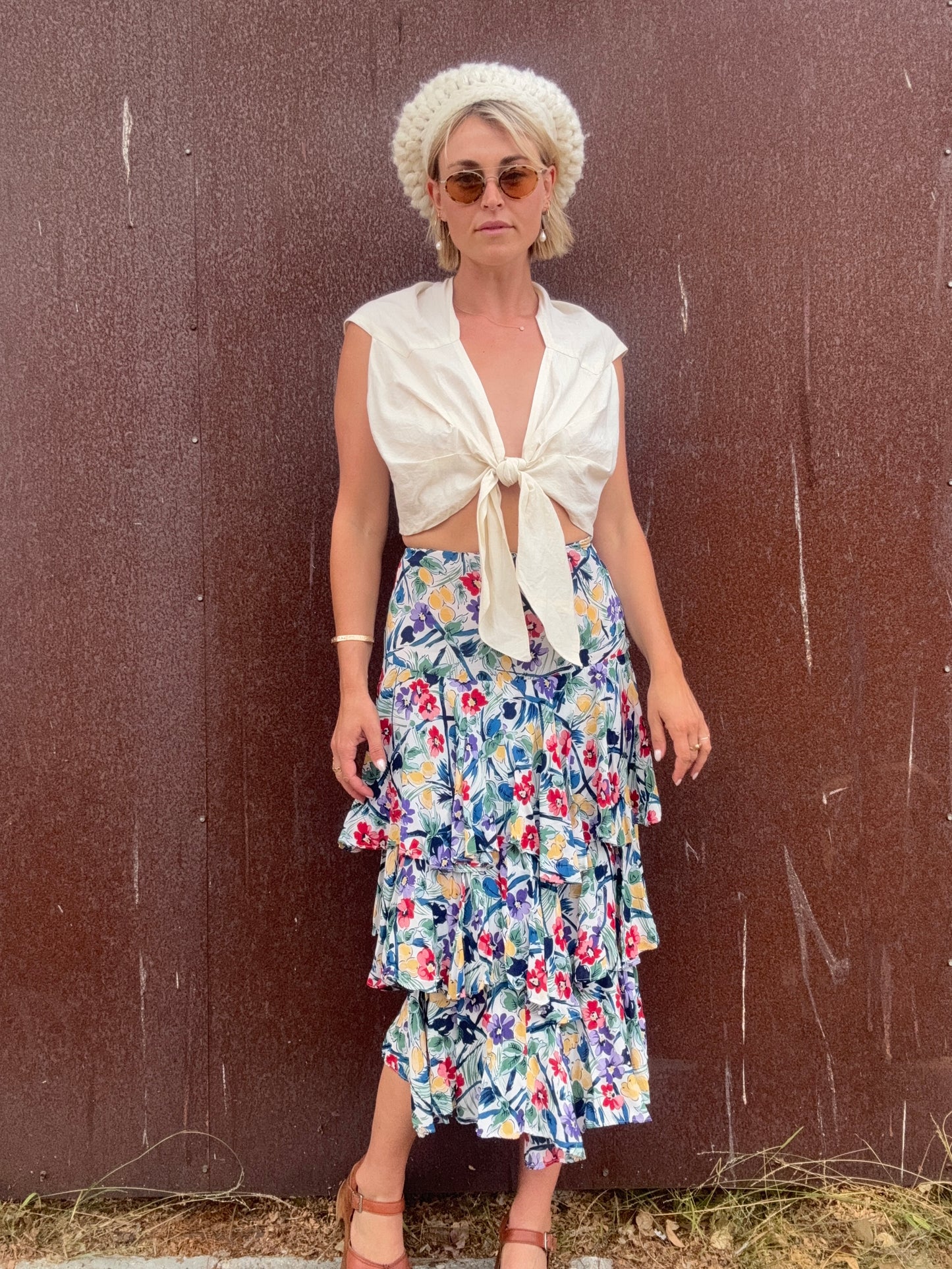 The Norma Kamali 1980s Tiered Skirt