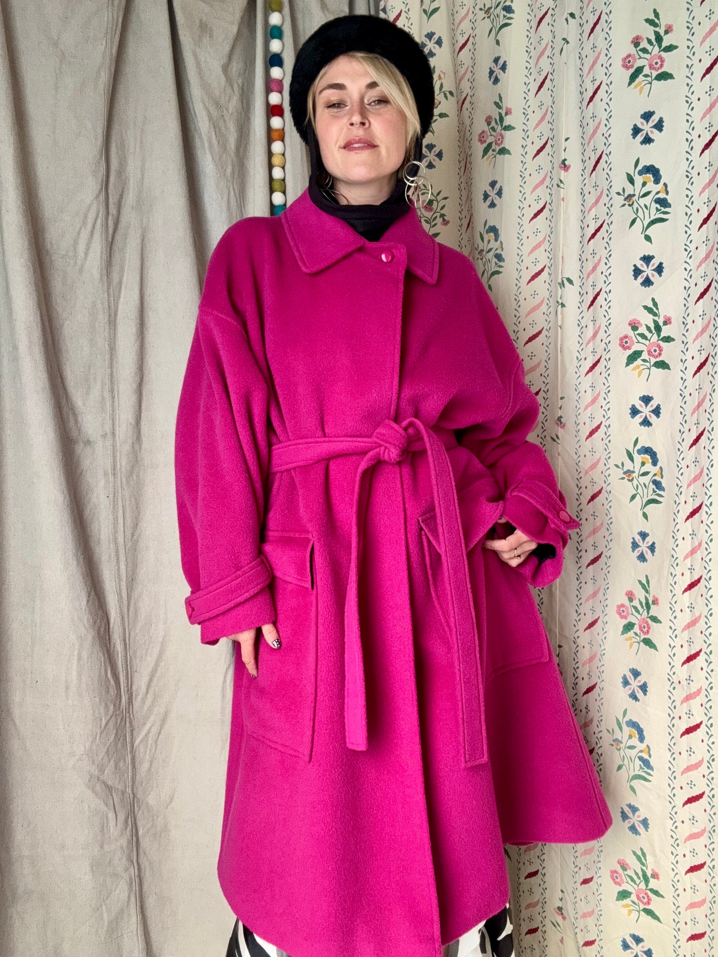 The Escada 1980s Wool Coat