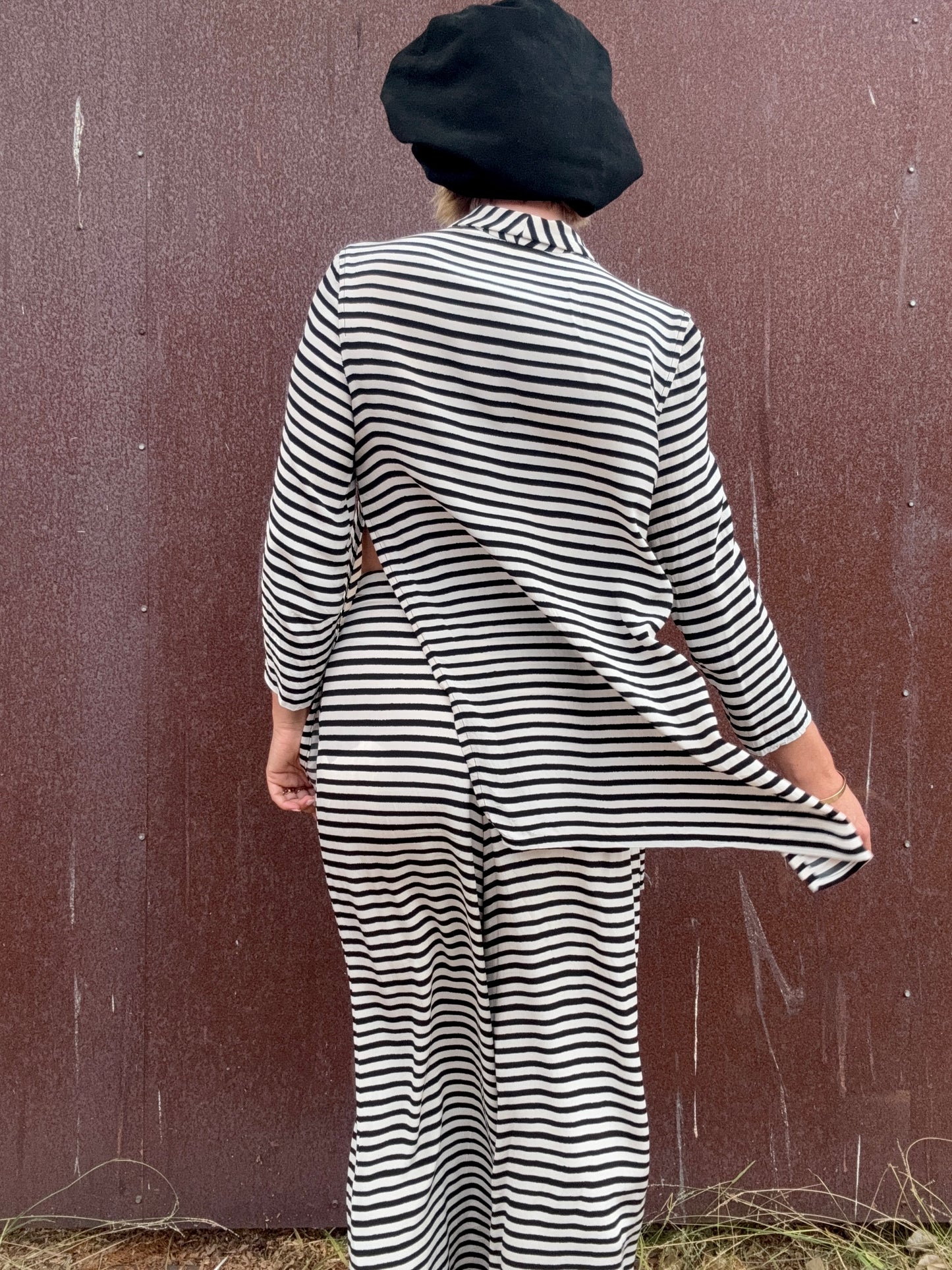 The Sonia Rykiel 1990s Striped Pant Set
