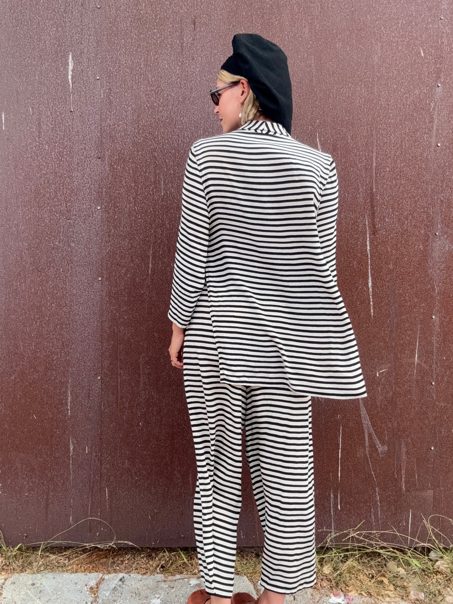 The Sonia Rykiel 1990s Striped Pant Set