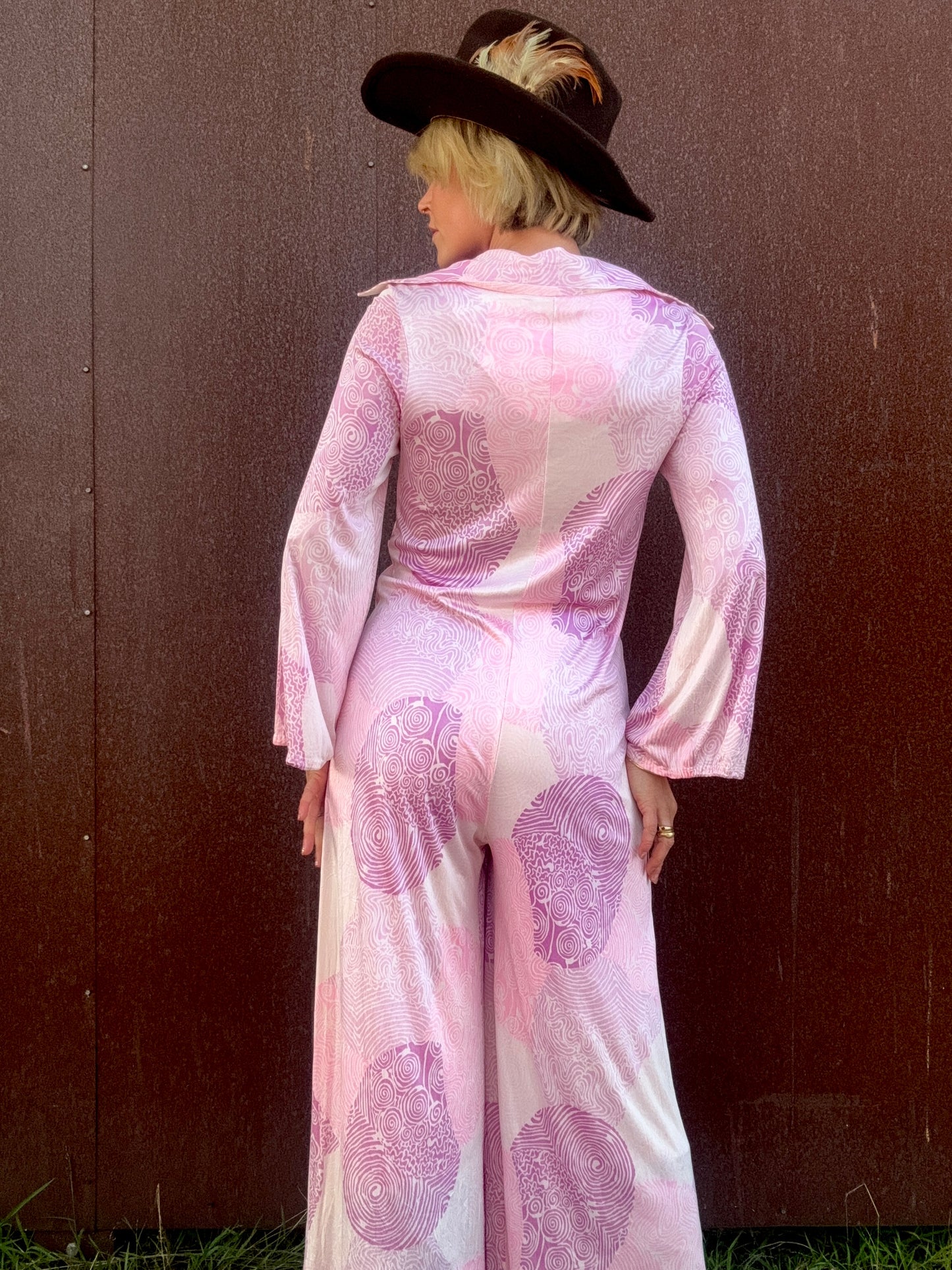 The Penelope 1970s Retro Jumpsuit