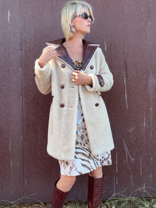 The Daphne 1970s Faux Fur Coat