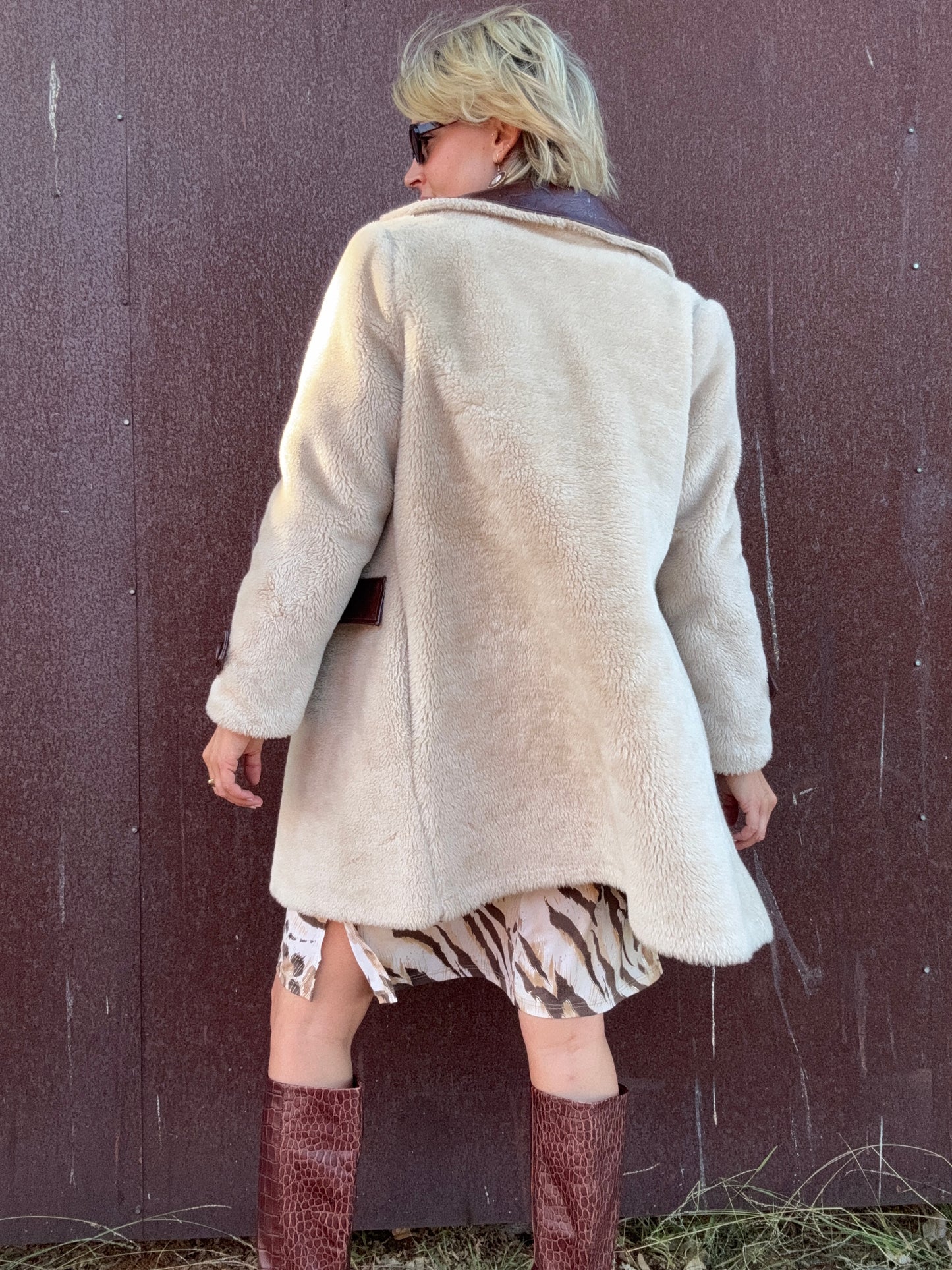 The Daphne 1970s Faux Fur Coat