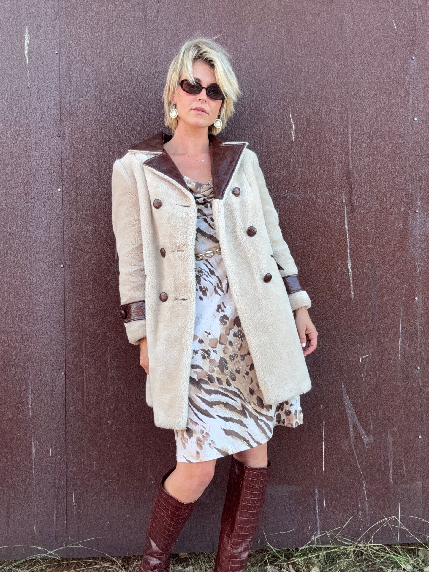 The Daphne 1970s Faux Fur Coat