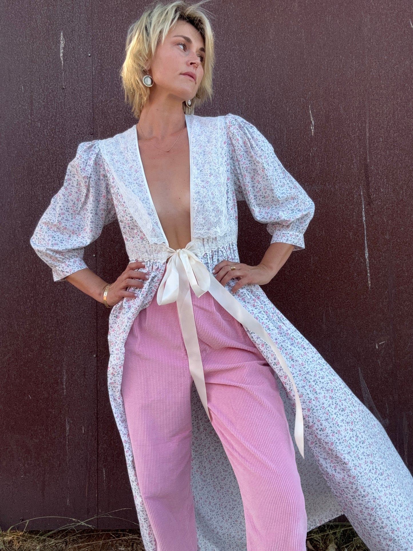 The Laura Ashley 1980s Cotton Duster