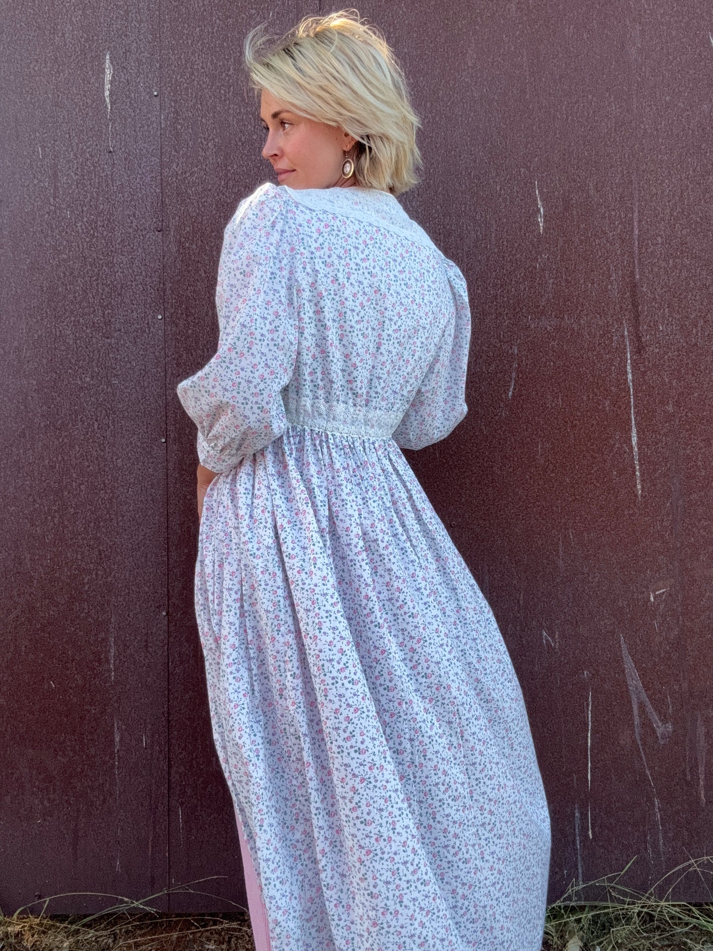 The Laura Ashley 1980s Cotton Duster