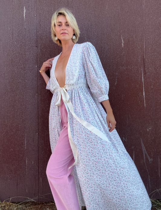 The Laura Ashley 1980s Cotton Duster