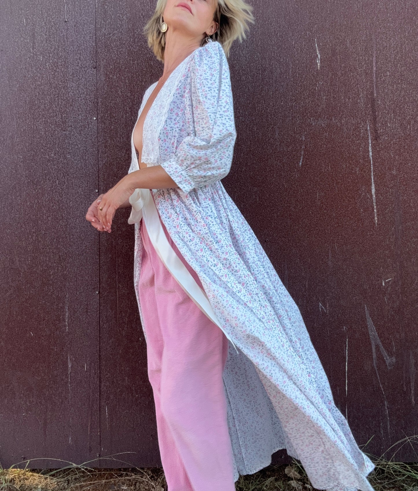 The Laura Ashley 1980s Cotton Duster