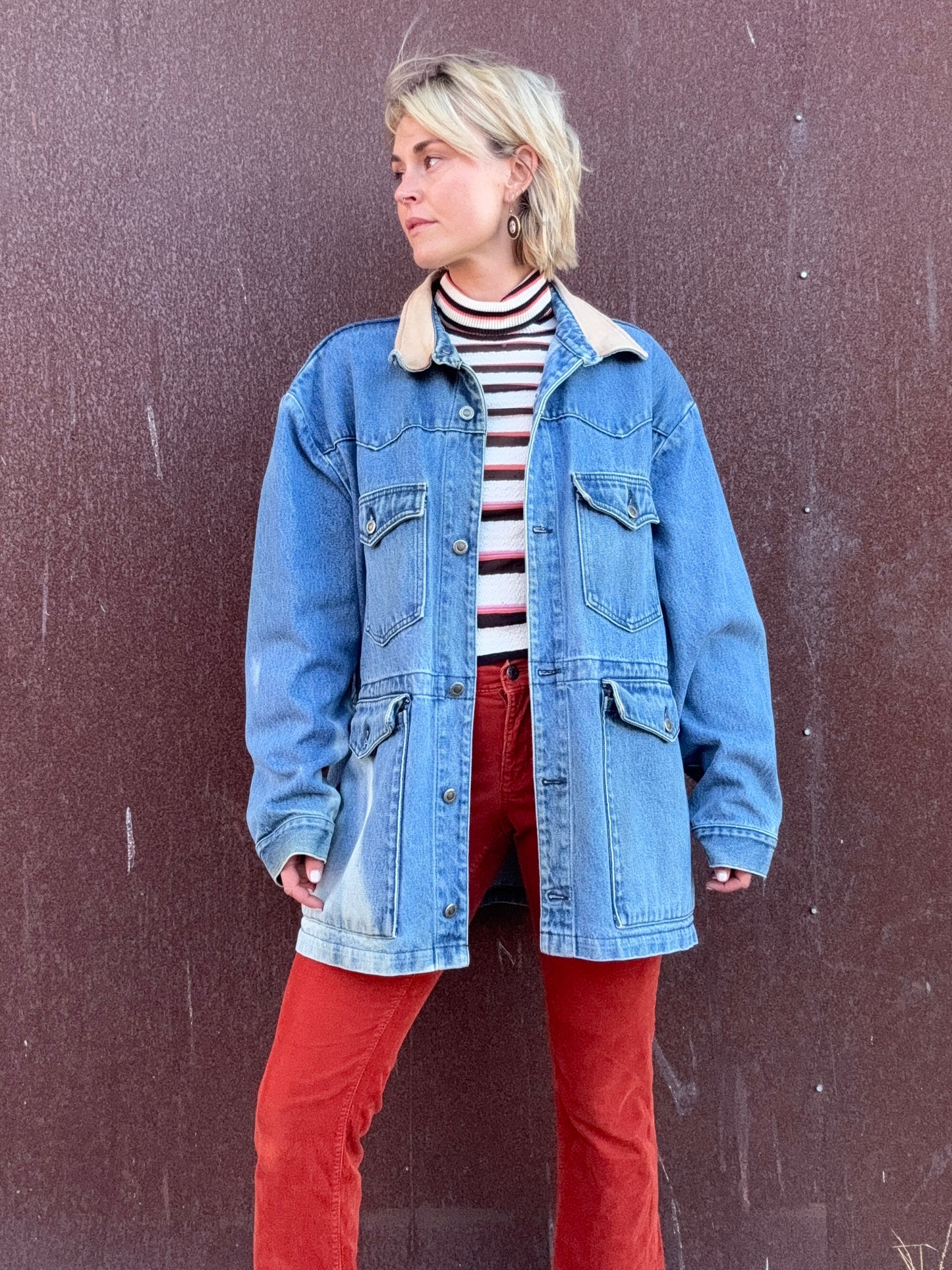 The Delphine 1990s Denim Jacket