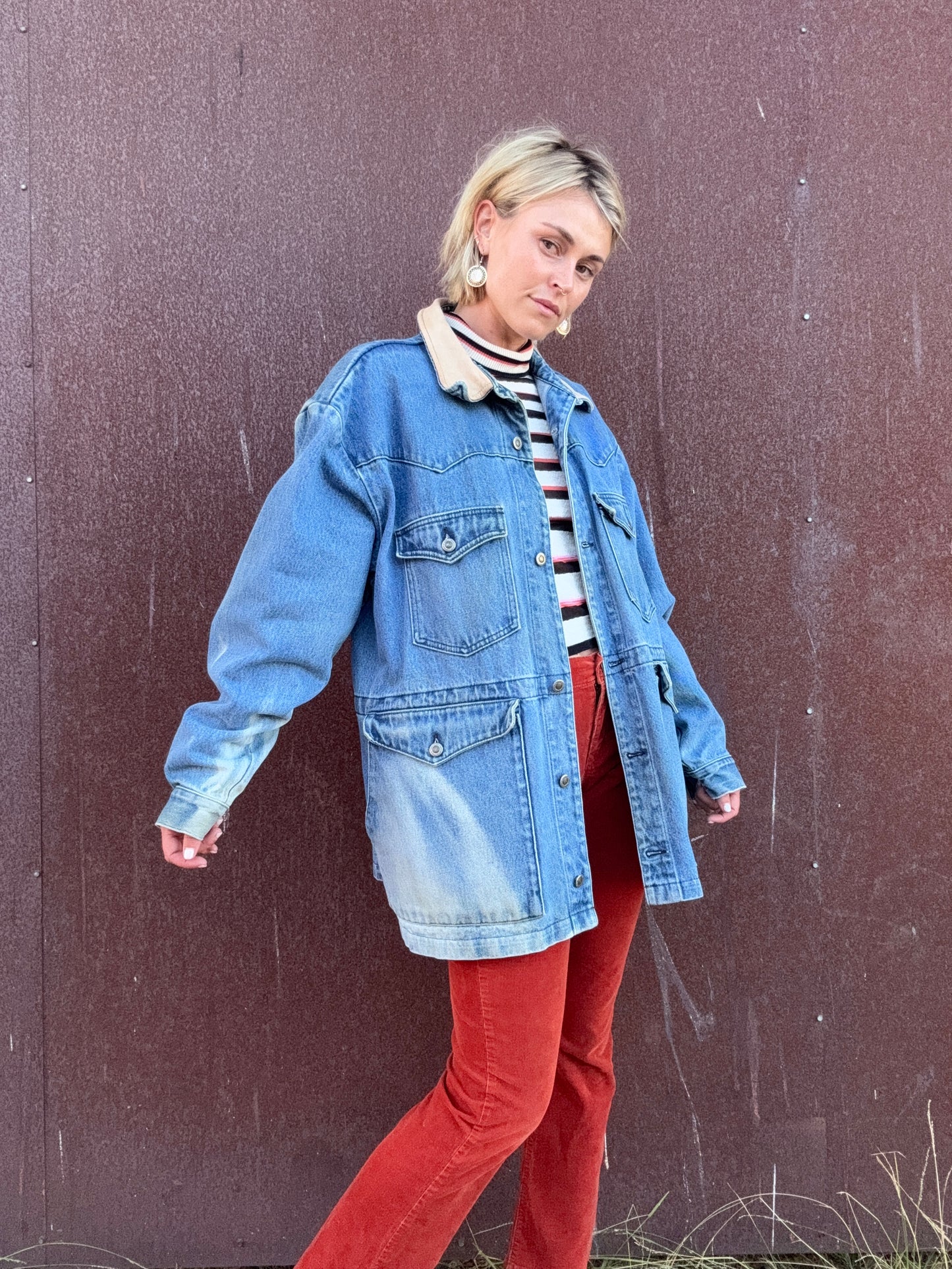 The Delphine 1990s Denim Jacket
