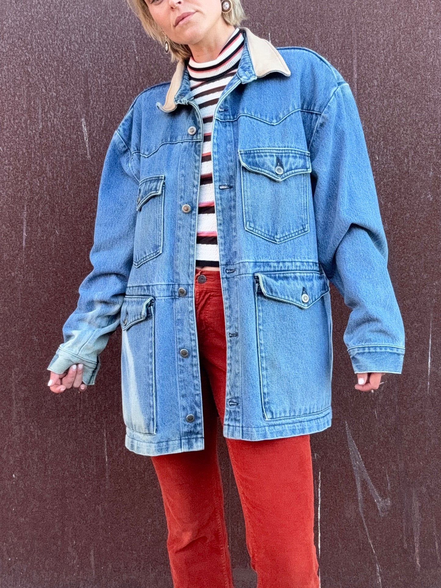 The Delphine 1990s Denim Jacket