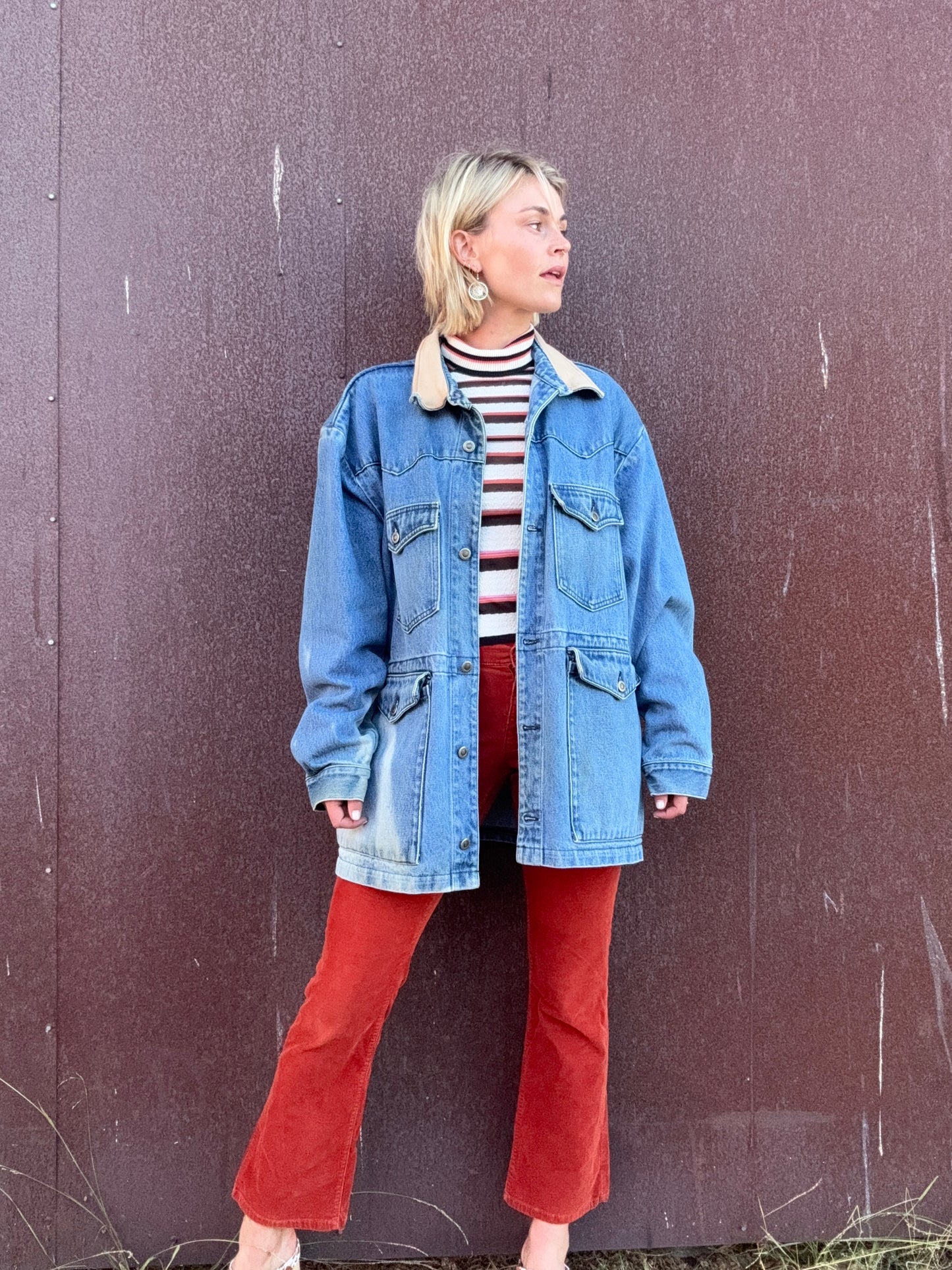The Delphine 1990s Denim Jacket