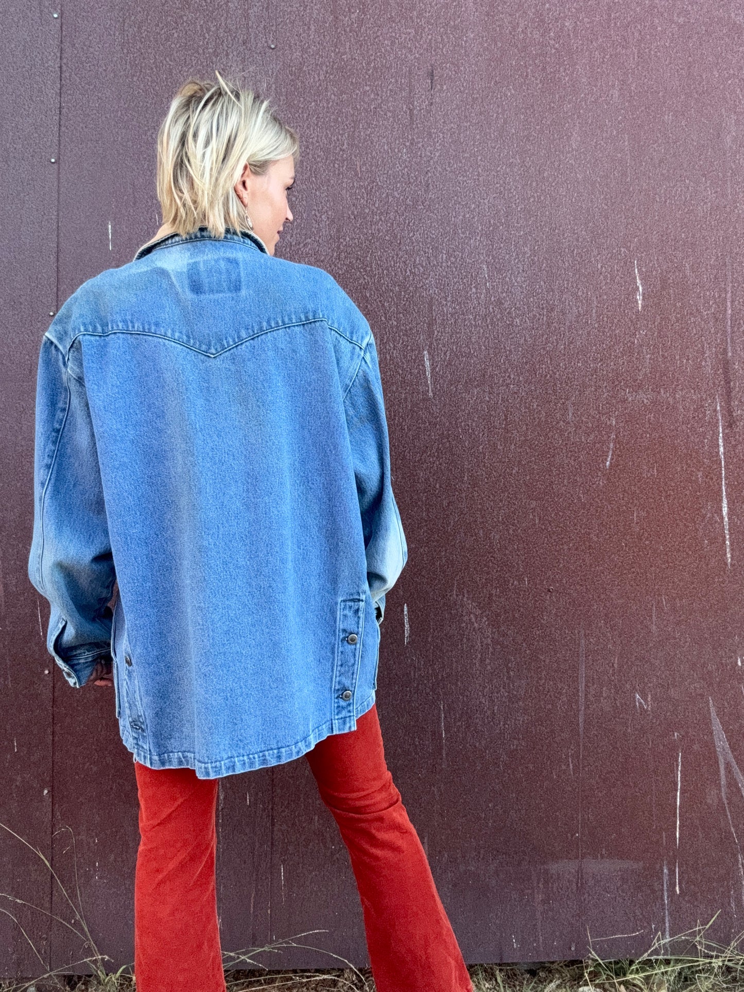 The Delphine 1990s Denim Jacket
