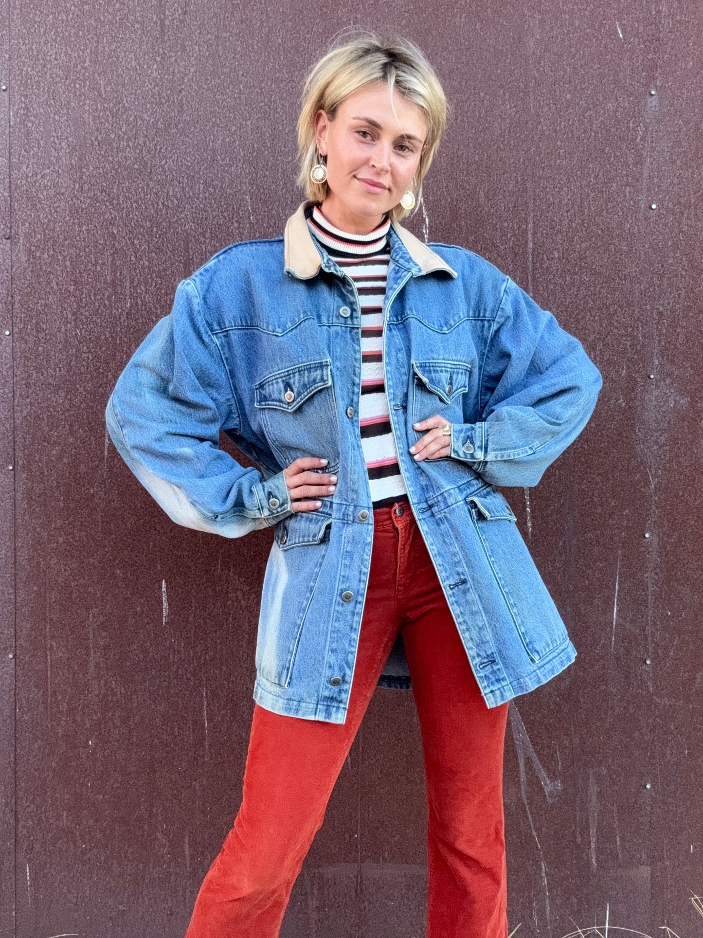 The Delphine 1990s Denim Jacket