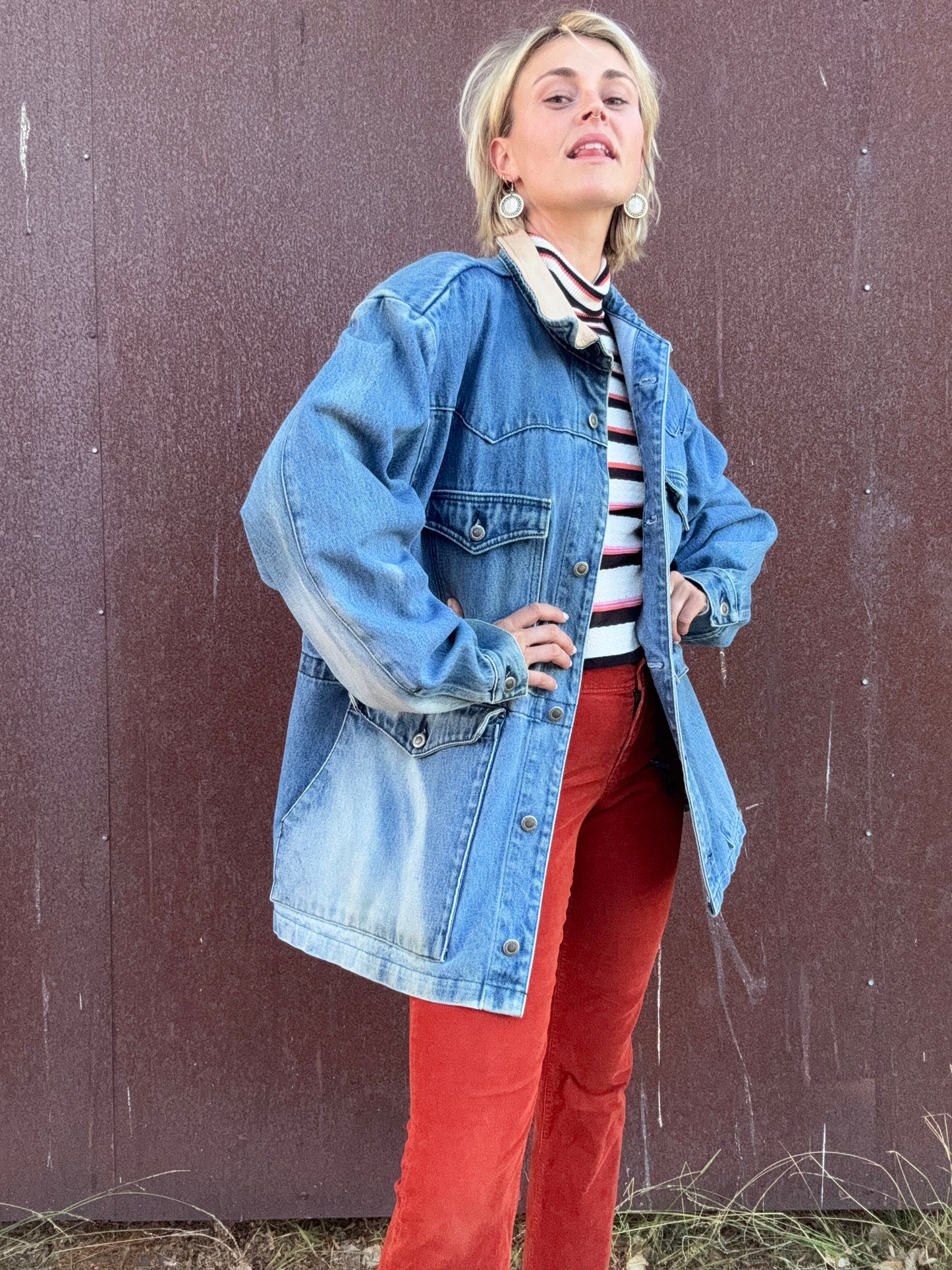 The Delphine 1990s Denim Jacket
