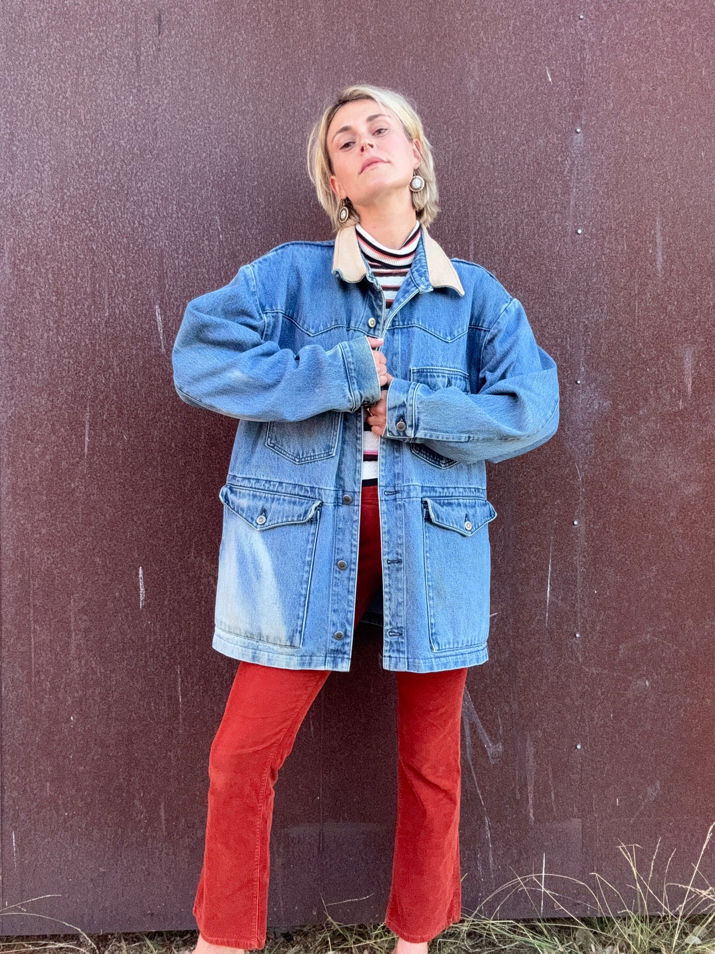 The Delphine 1990s Denim Jacket