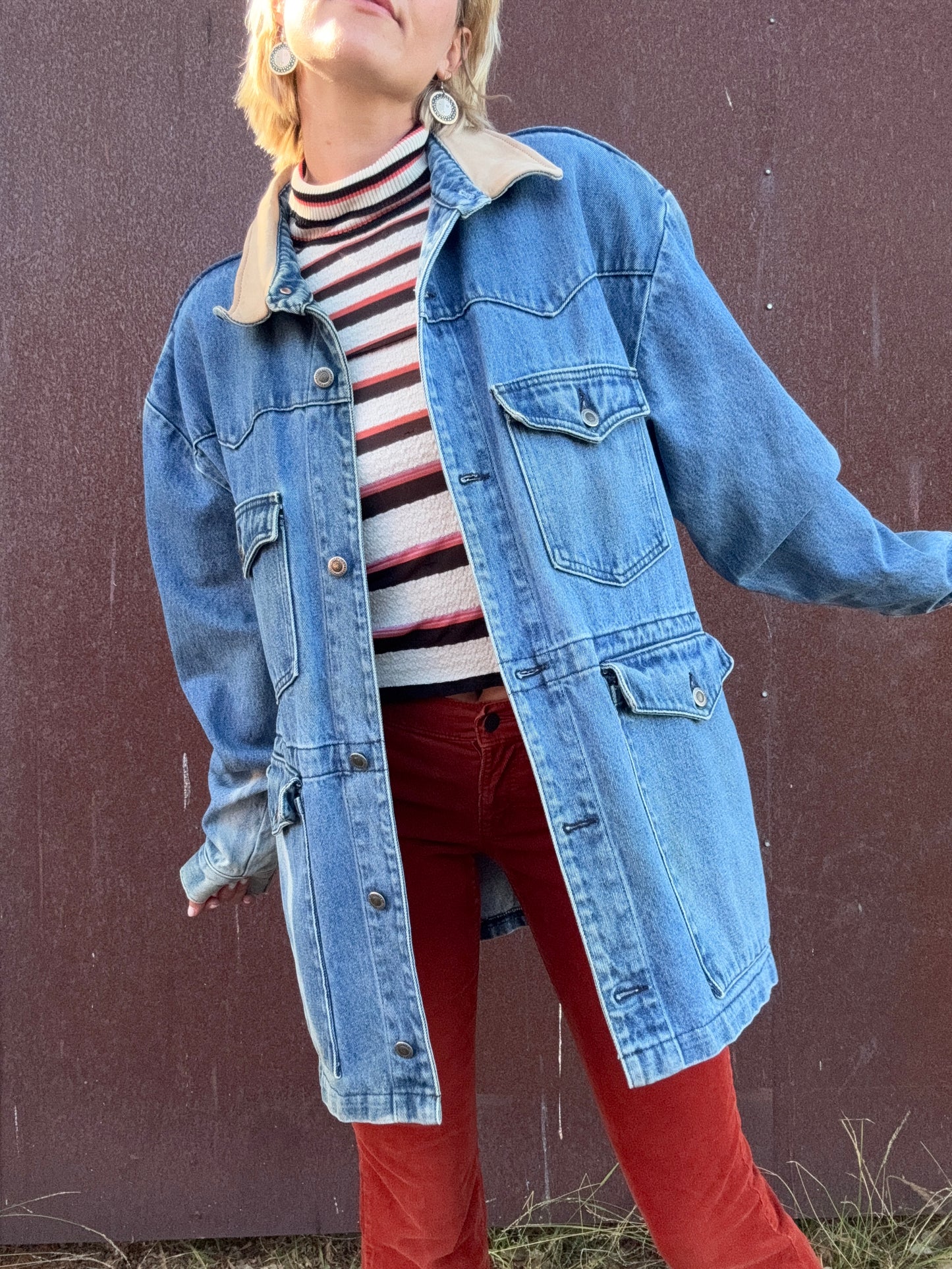 The Delphine 1990s Denim Jacket
