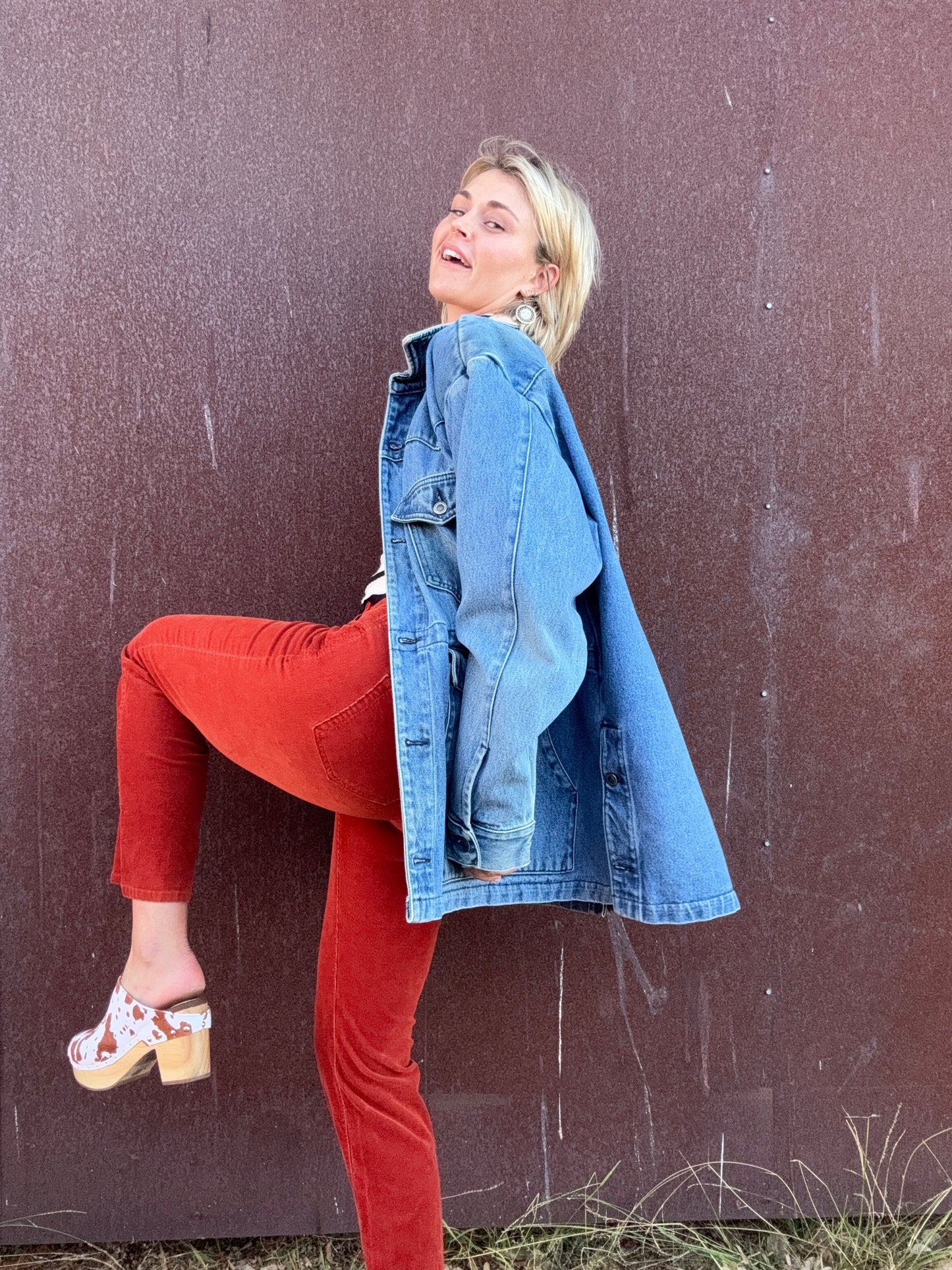The Delphine 1990s Denim Jacket