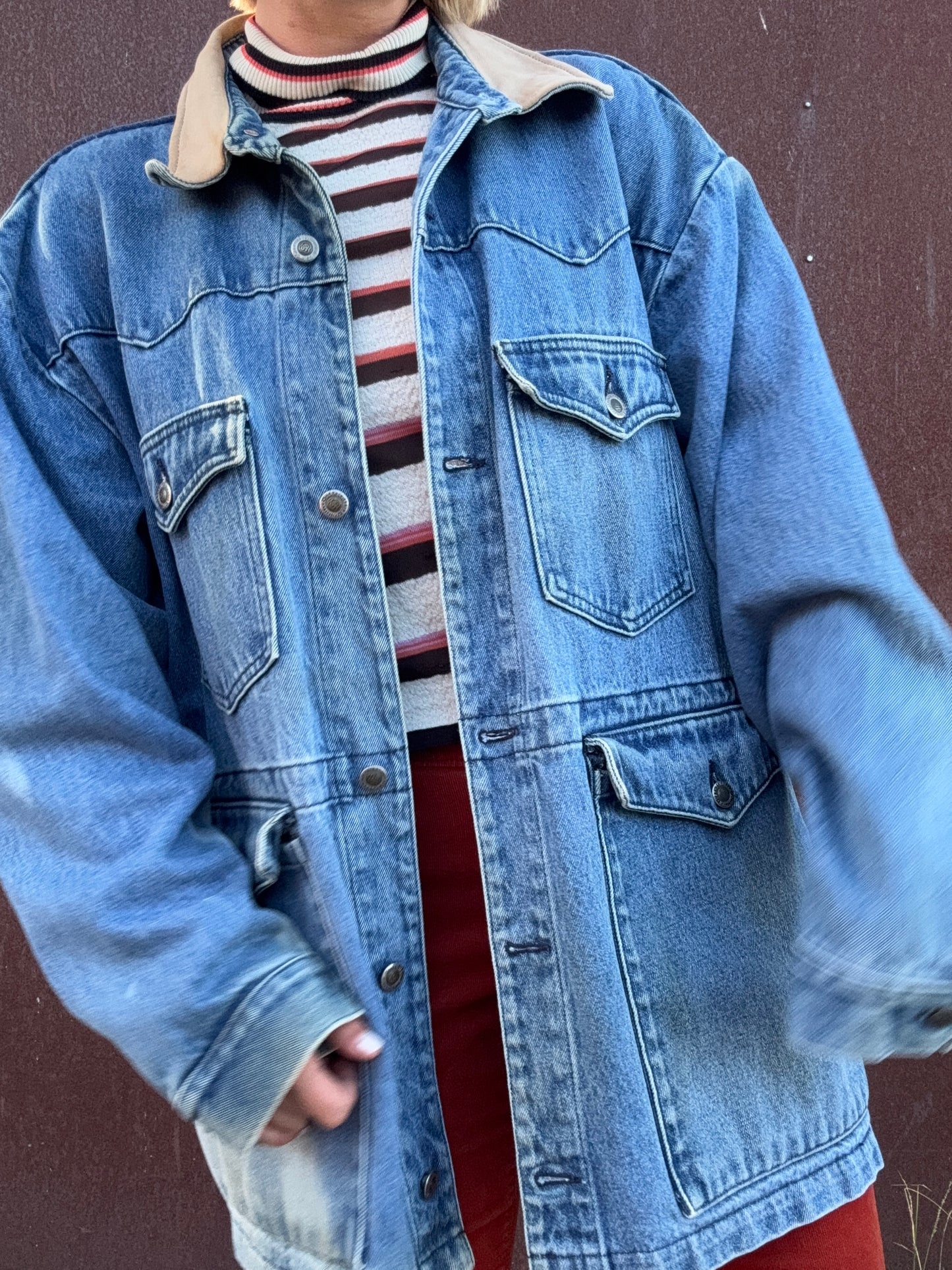 The Delphine 1990s Denim Jacket