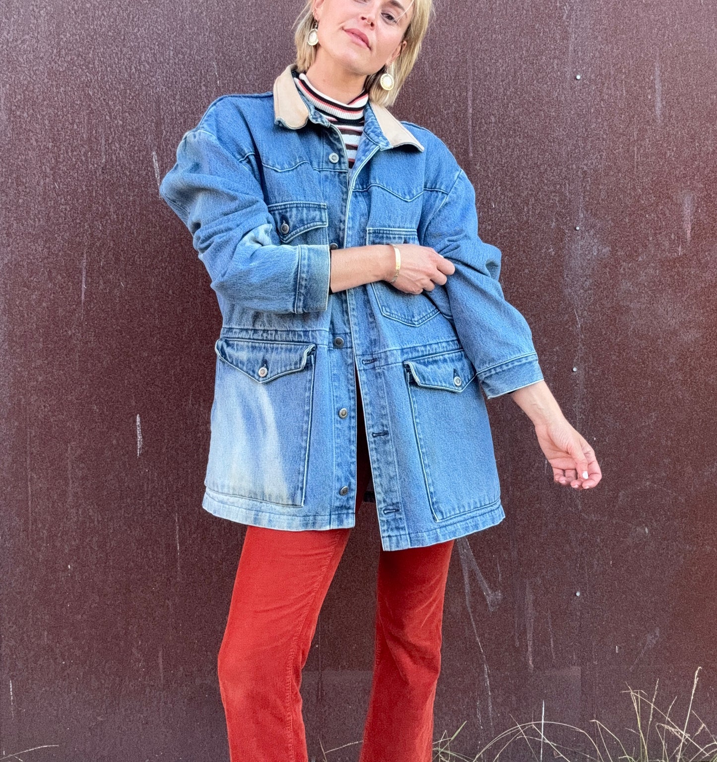 The Delphine 1990s Denim Jacket