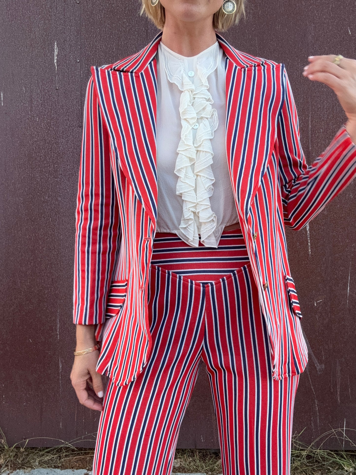 The Victoria 1970s Pant Set