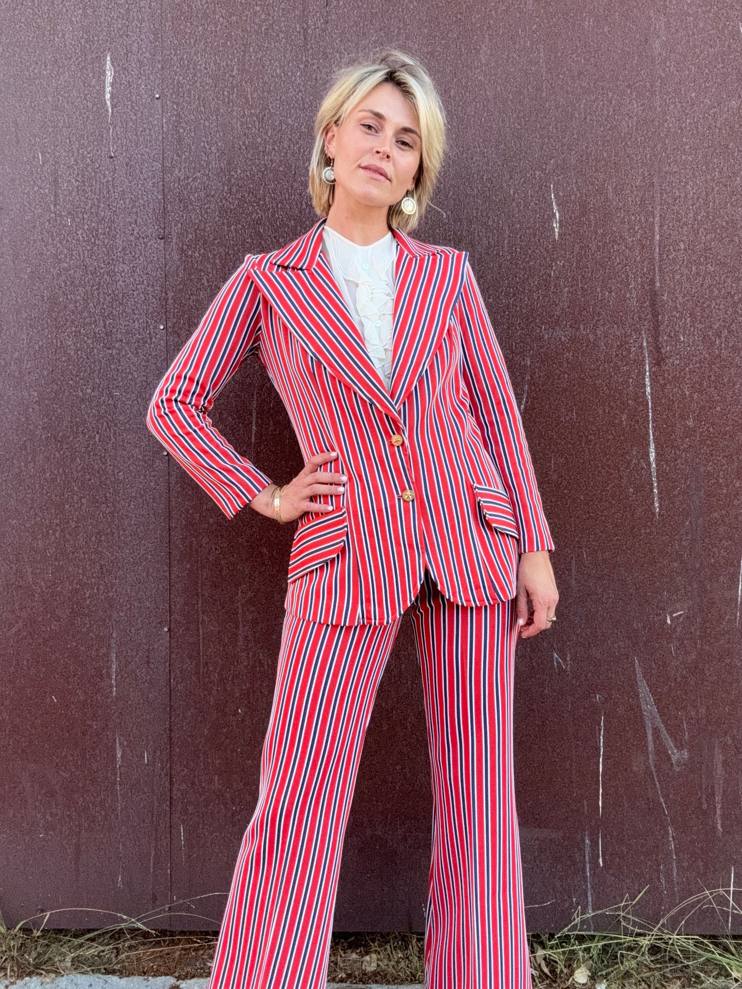 The Victoria 1970s Pant Set