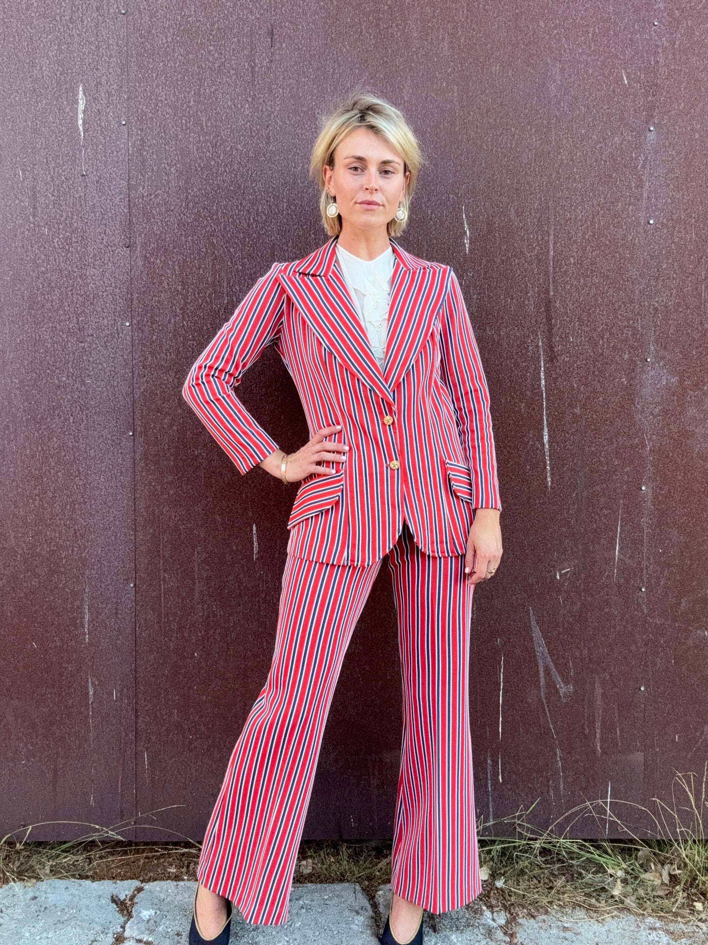 The Victoria 1970s Pant Set