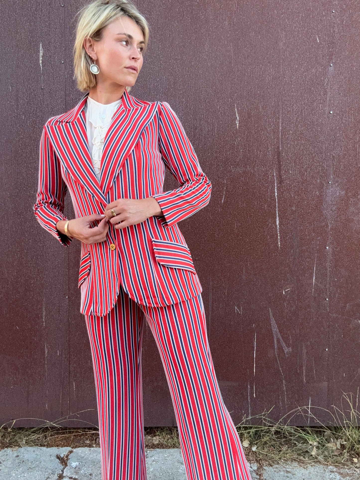The Victoria 1970s Pant Set