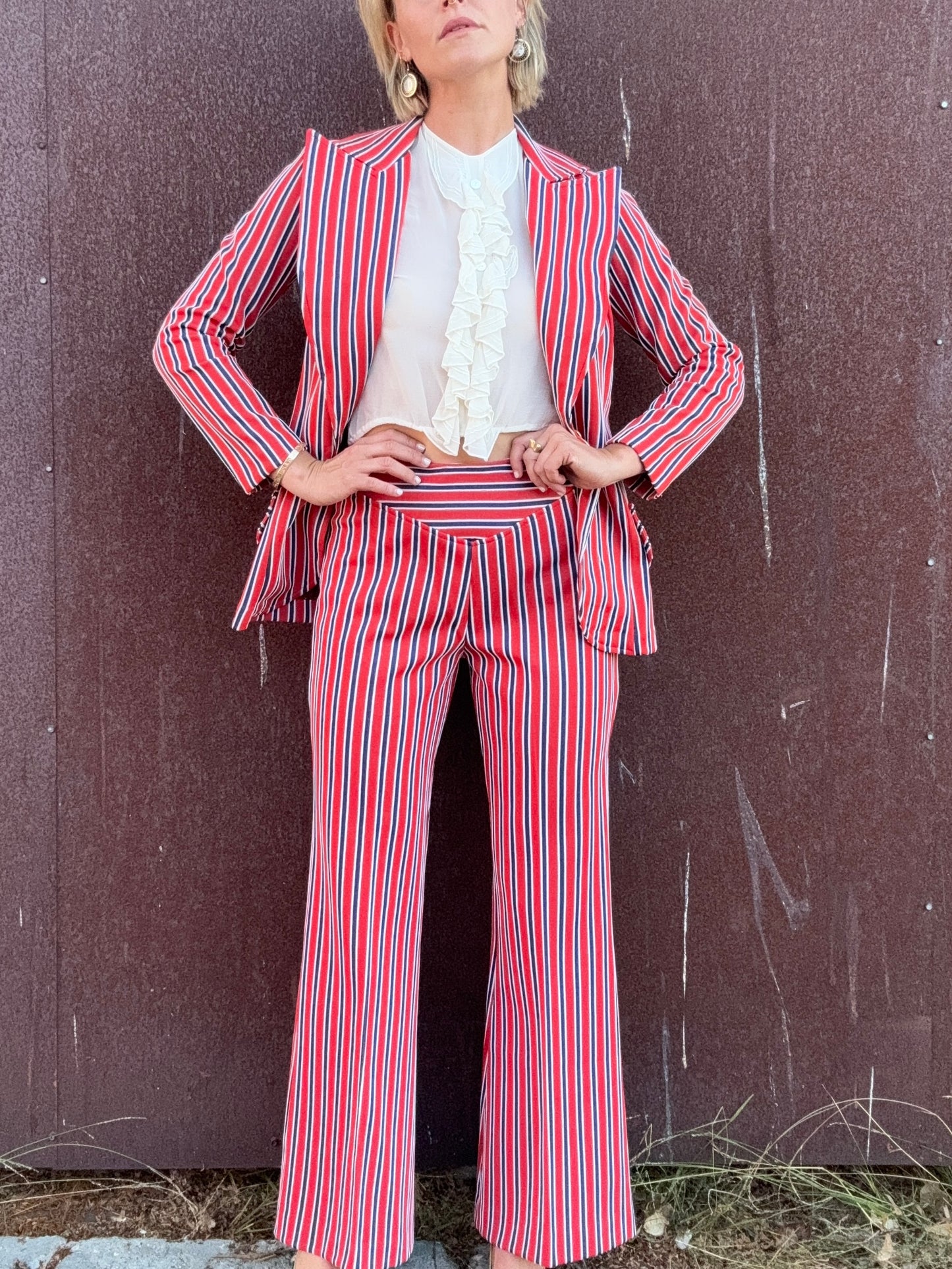 The Victoria 1970s Pant Set
