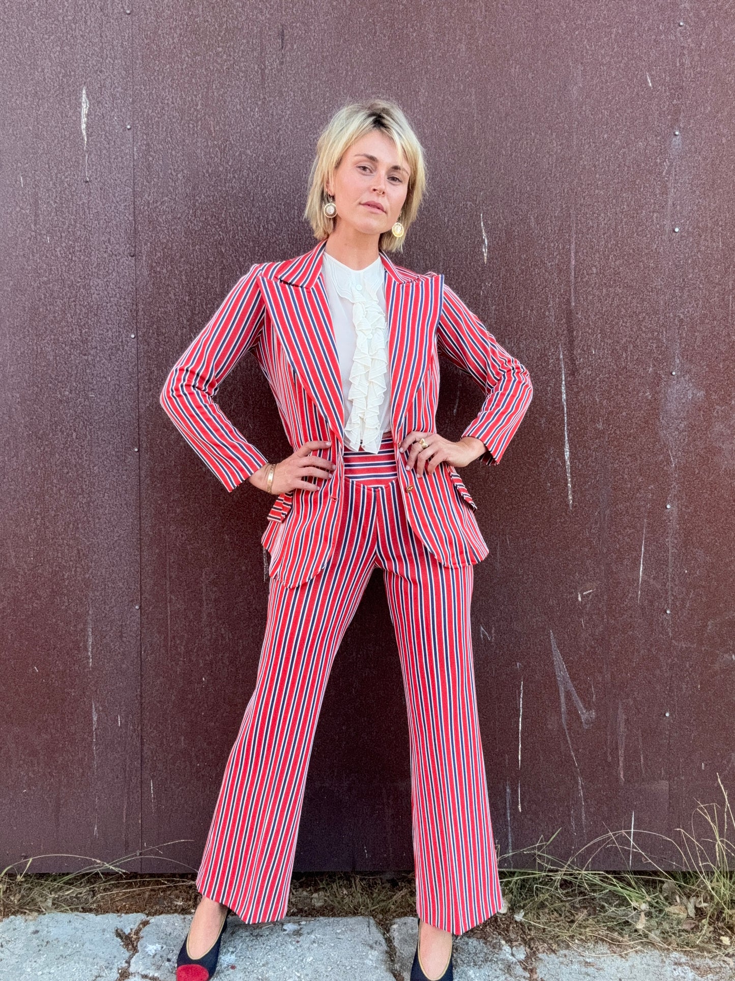 The Victoria 1970s Pant Set
