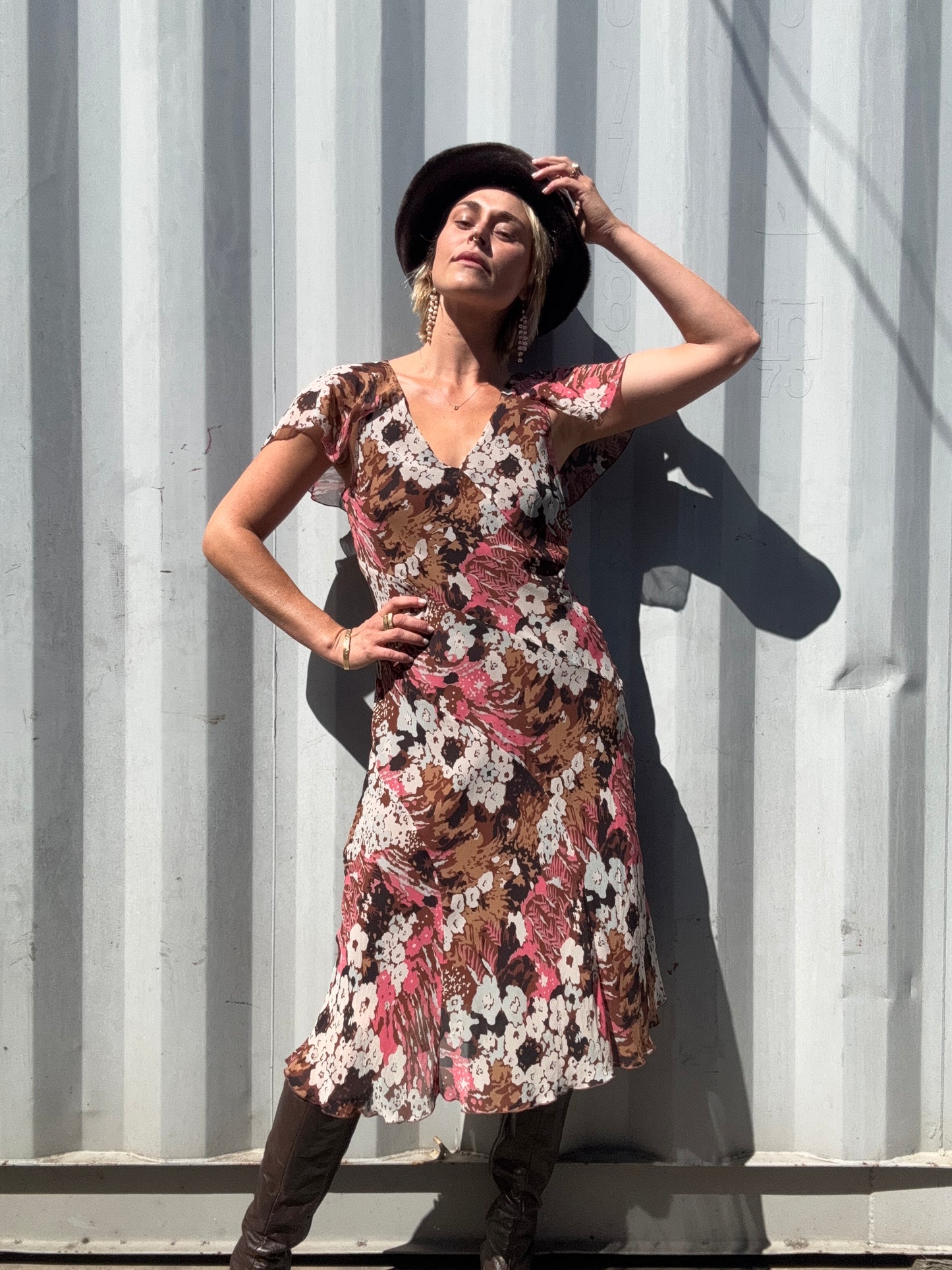 The Caroline Silk Dress