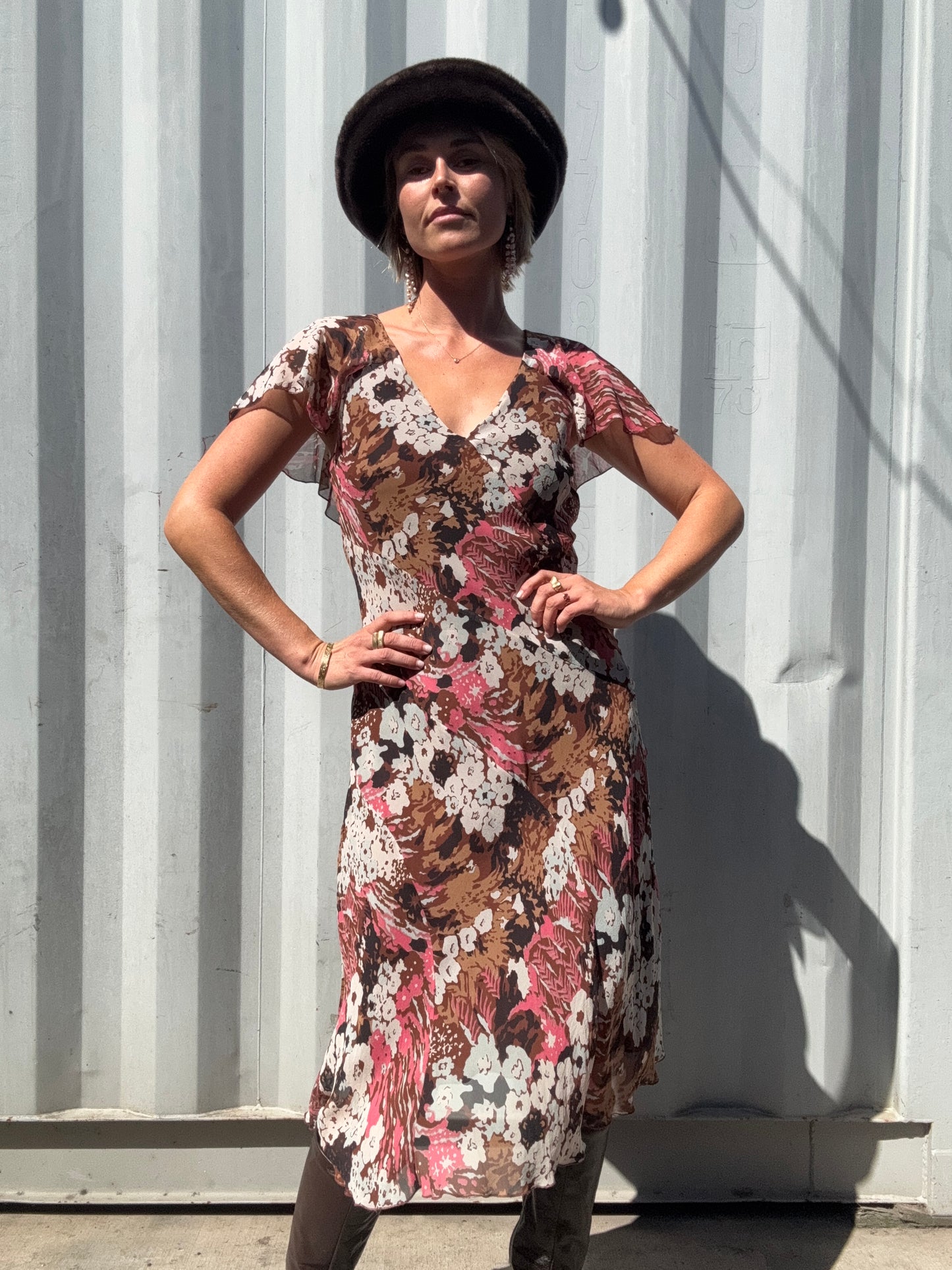 The Caroline Silk Dress