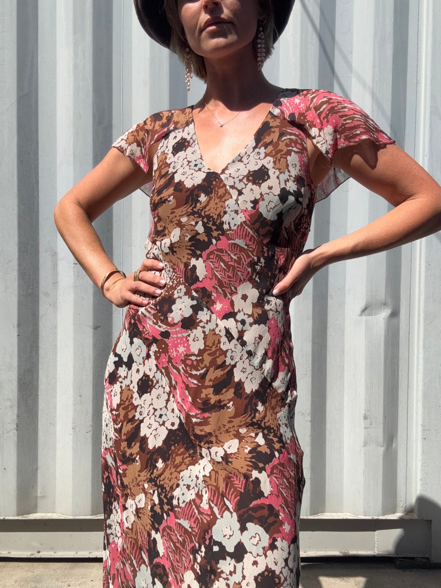 The Caroline Silk Dress