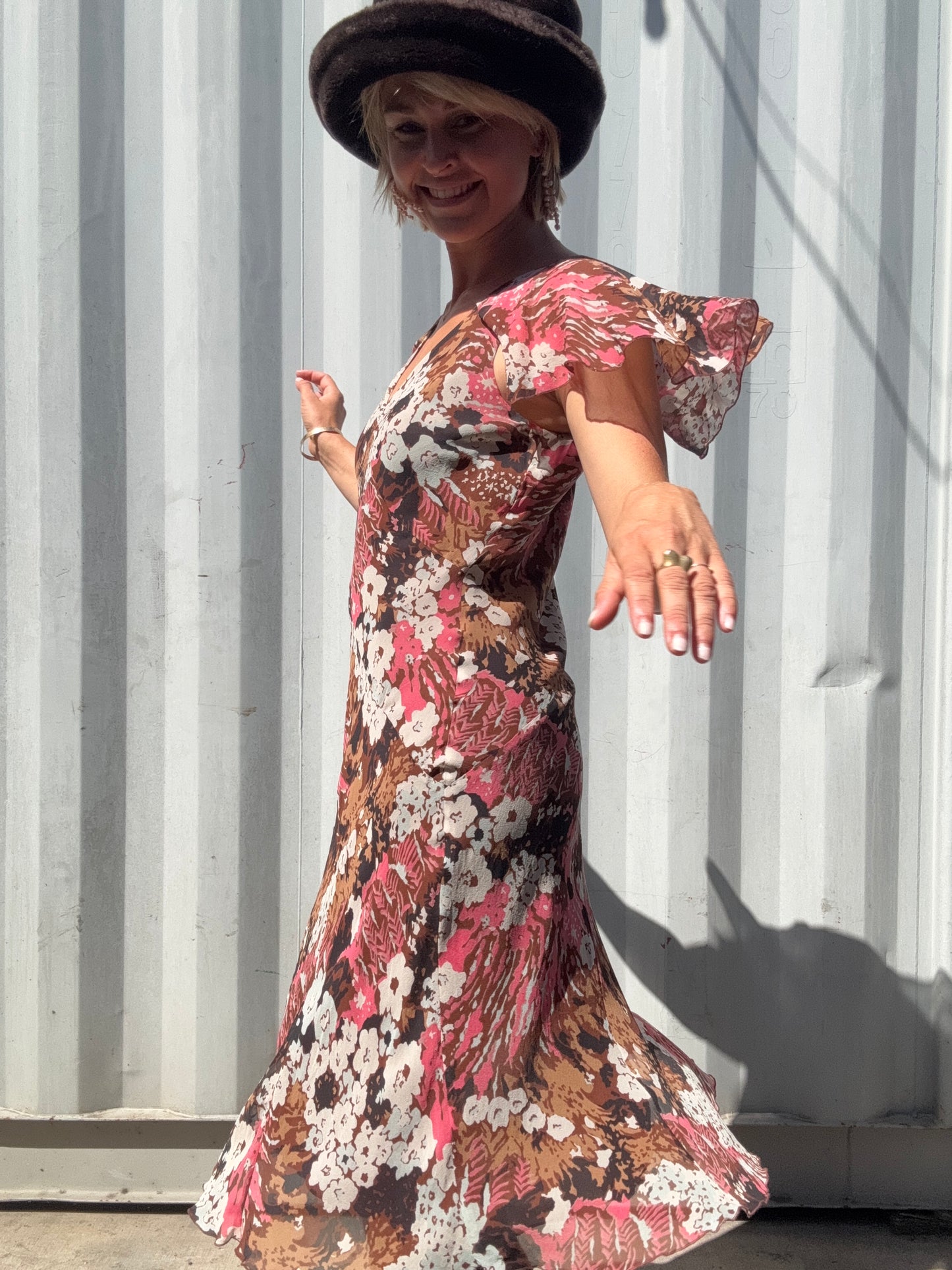 The Caroline Silk Dress