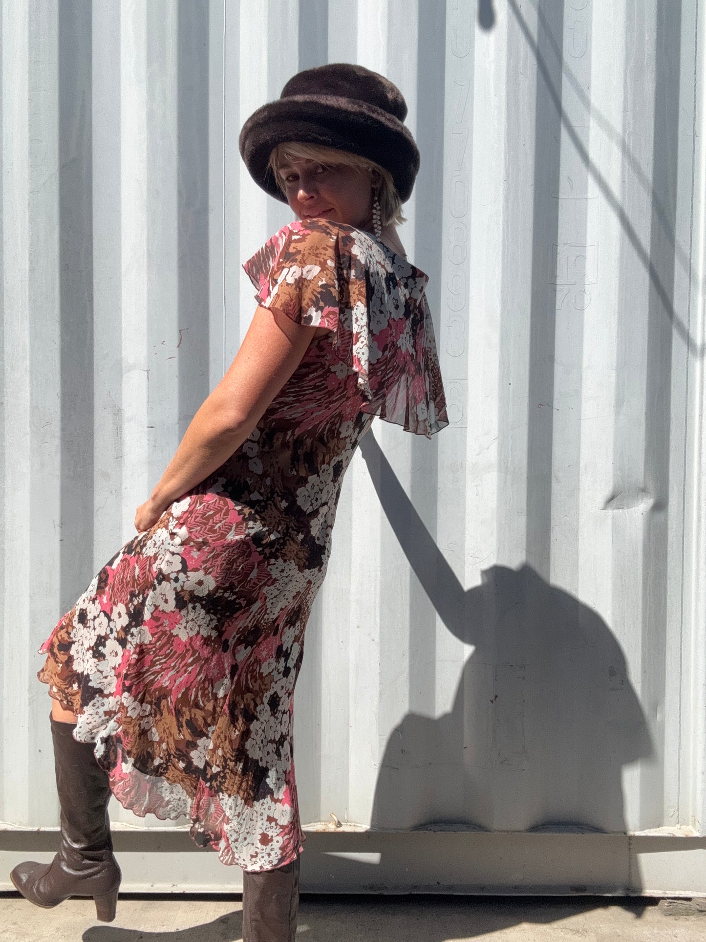 The Caroline Silk Dress