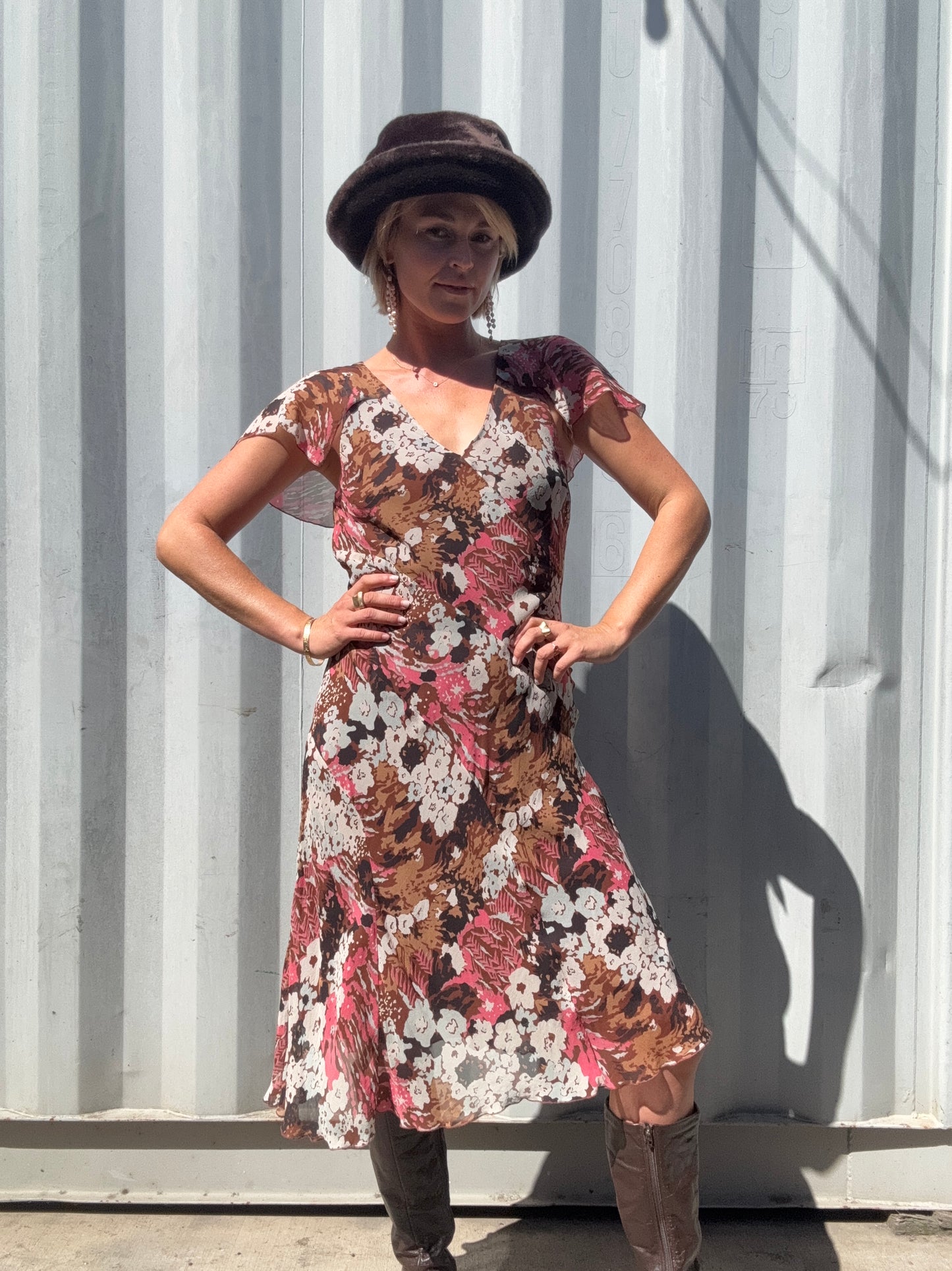 The Caroline Silk Dress