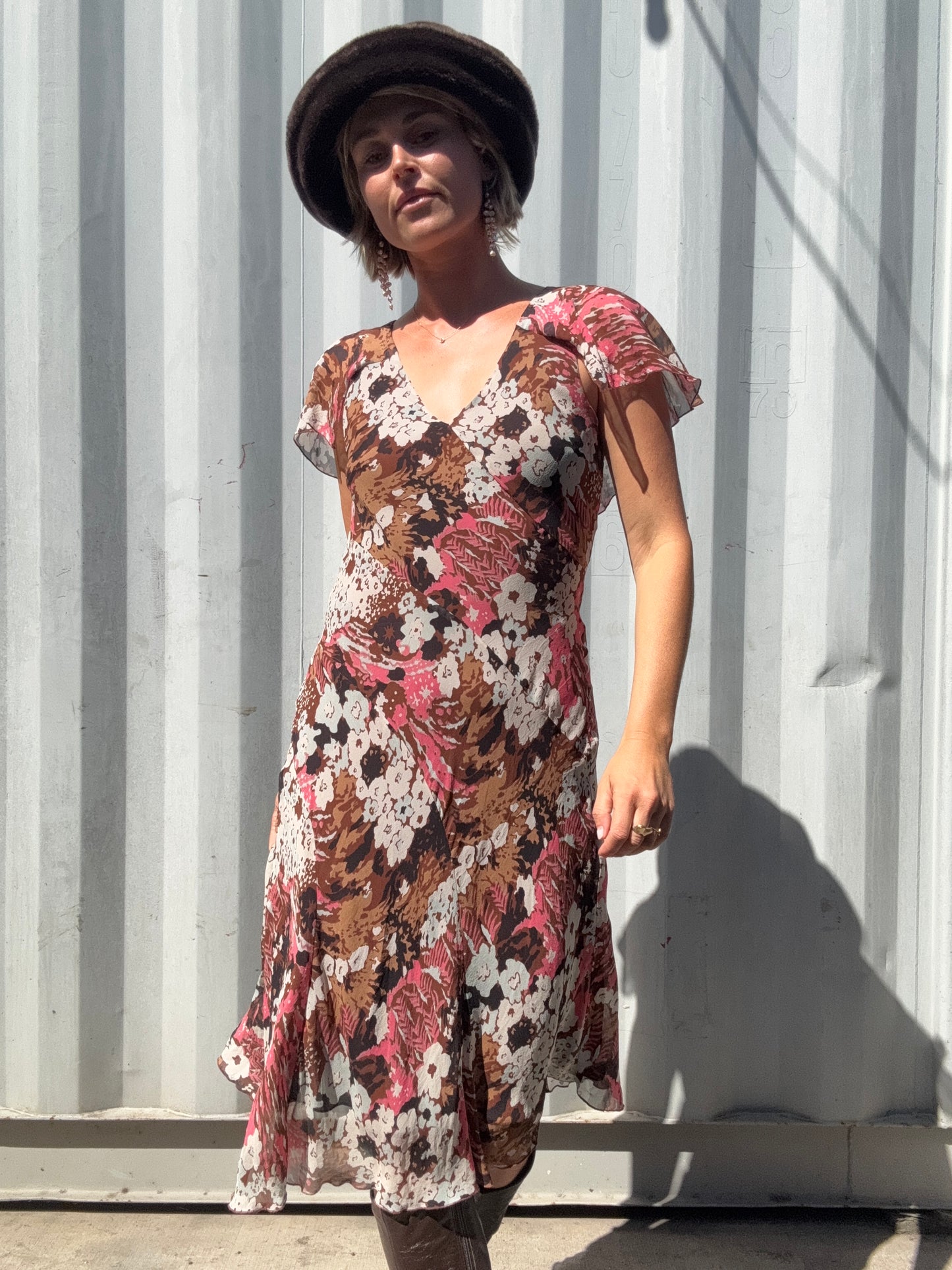 The Caroline Silk Dress