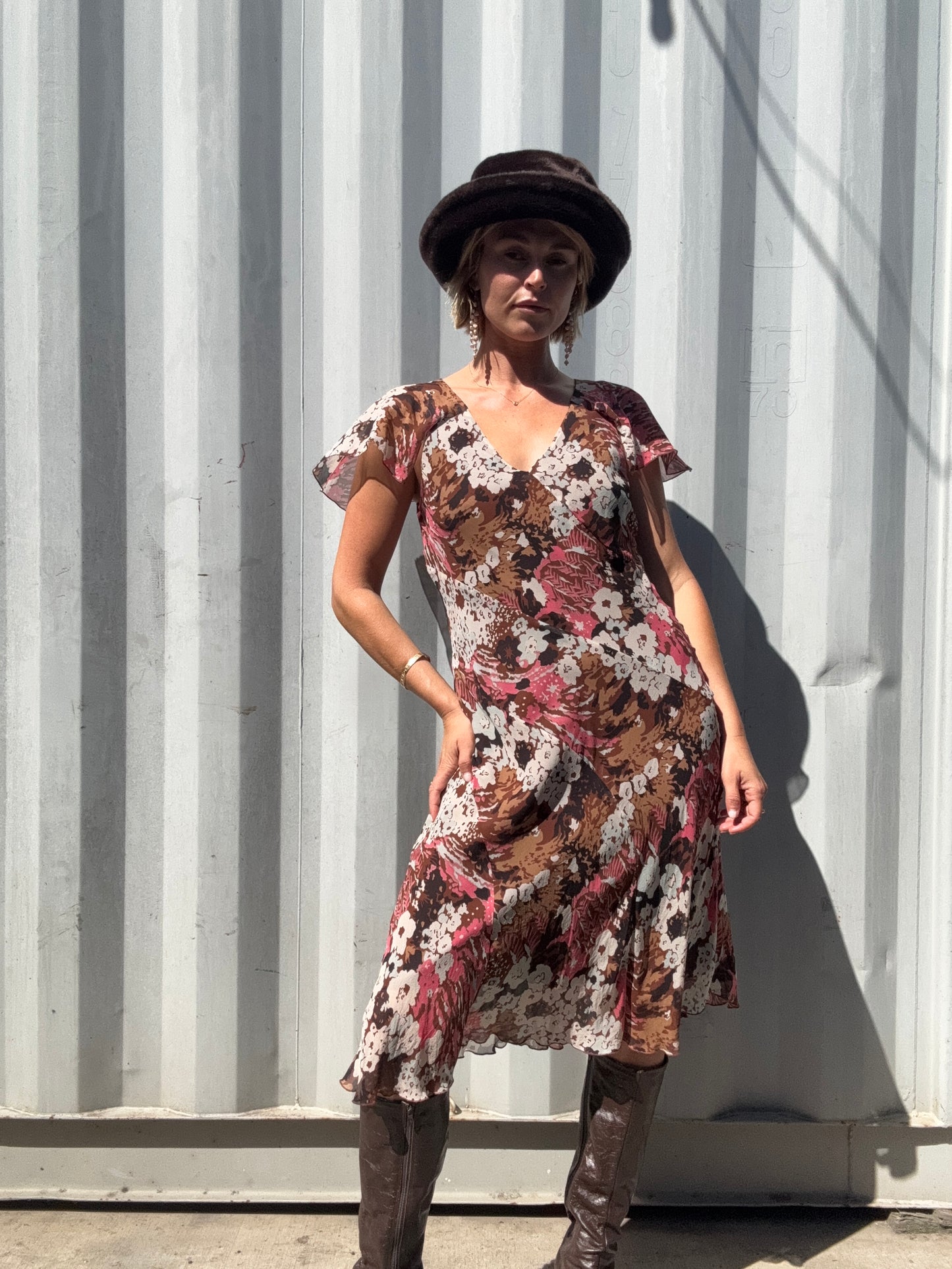 The Caroline Silk Dress