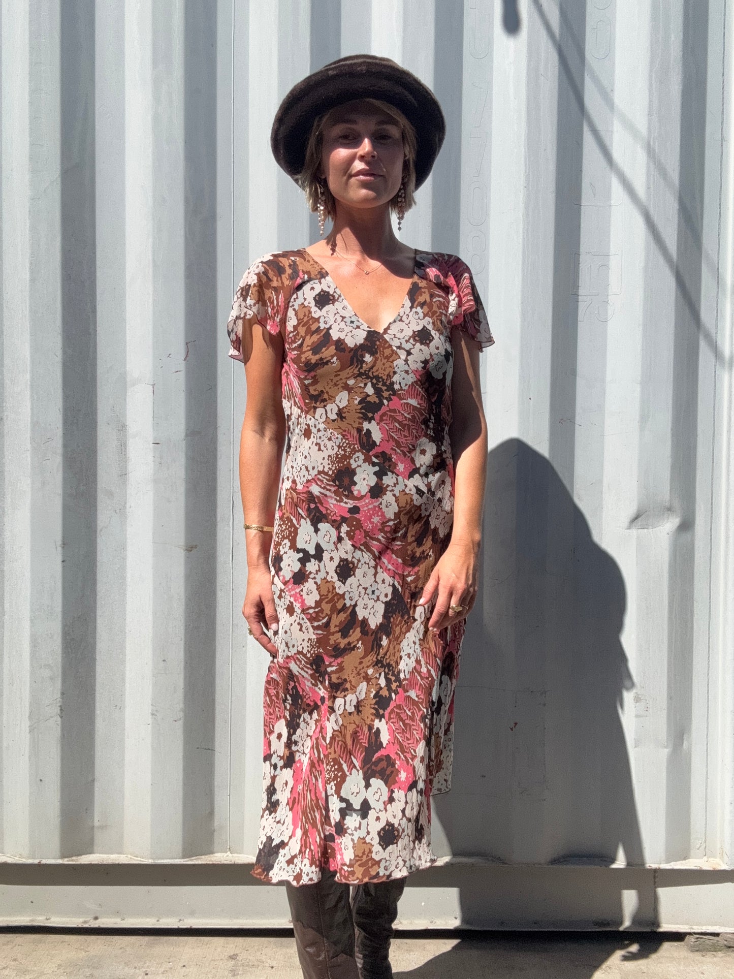 The Caroline Silk Dress