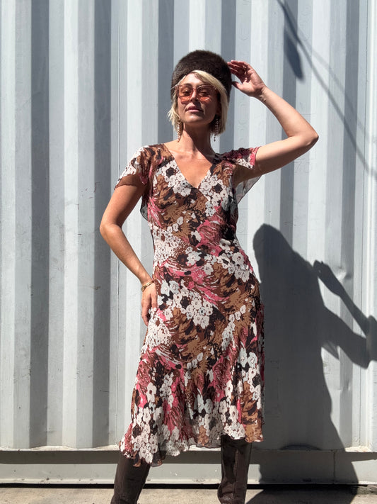 The Caroline Silk Dress