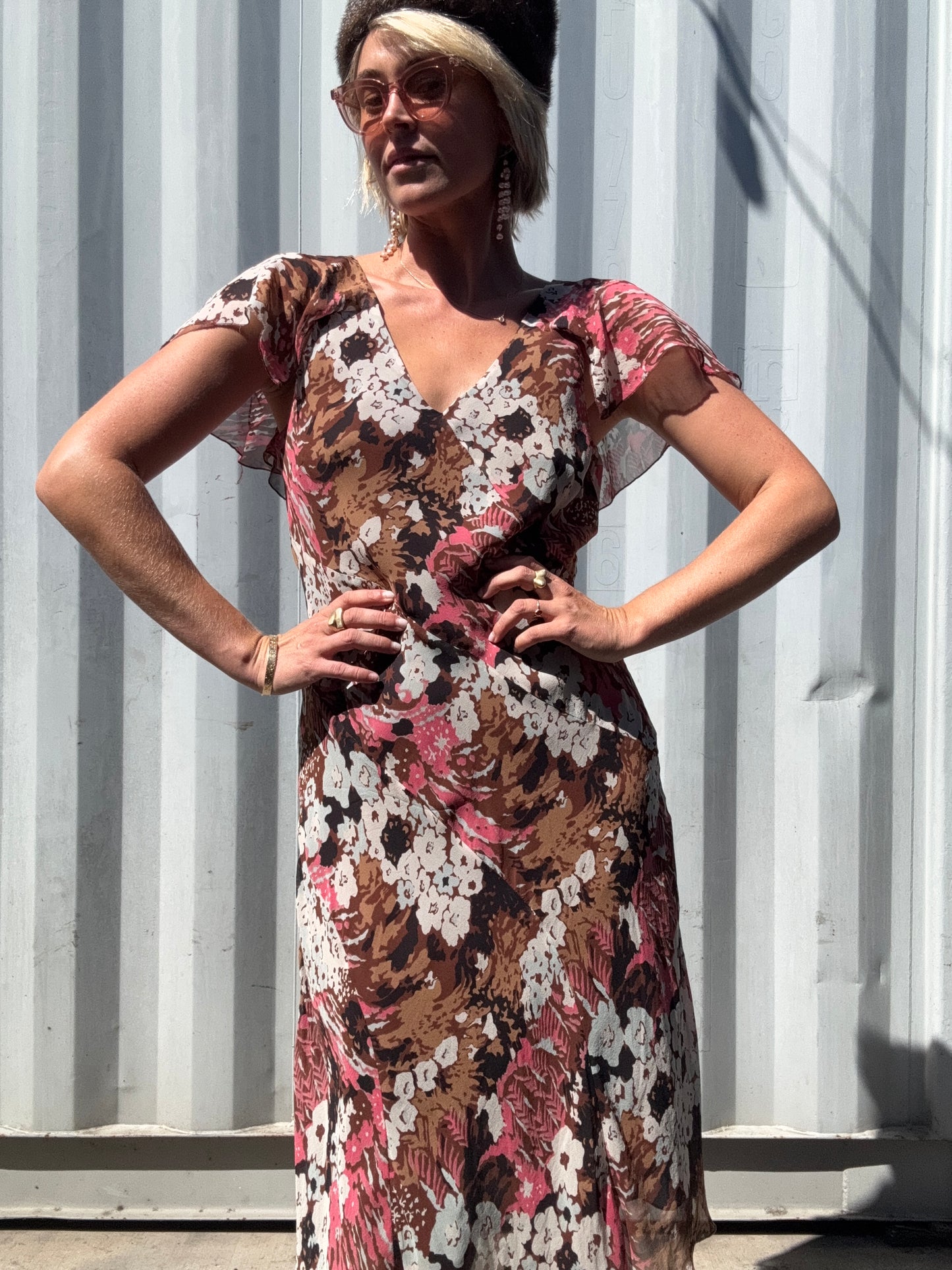 The Caroline Silk Dress