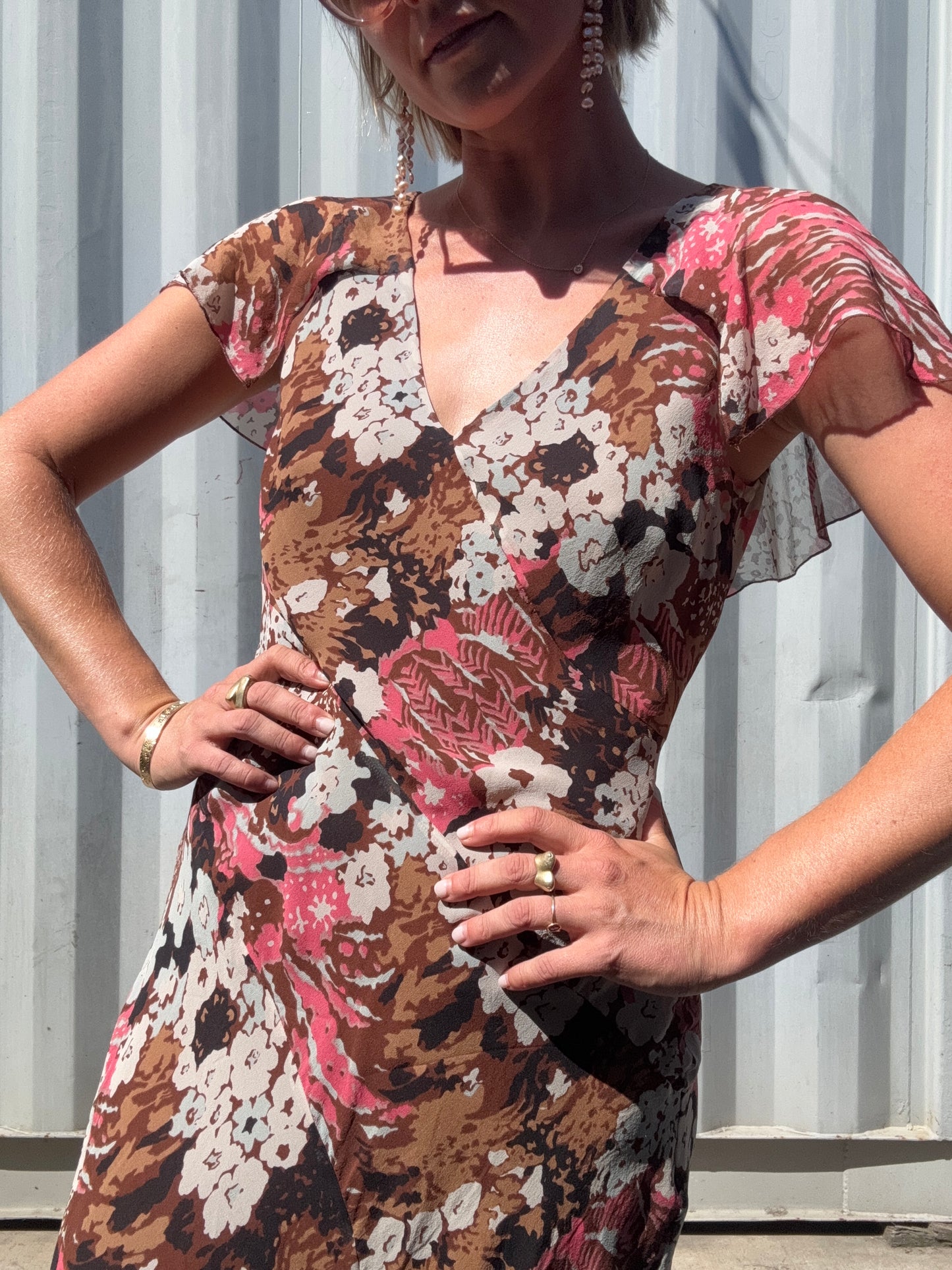 The Caroline Silk Dress