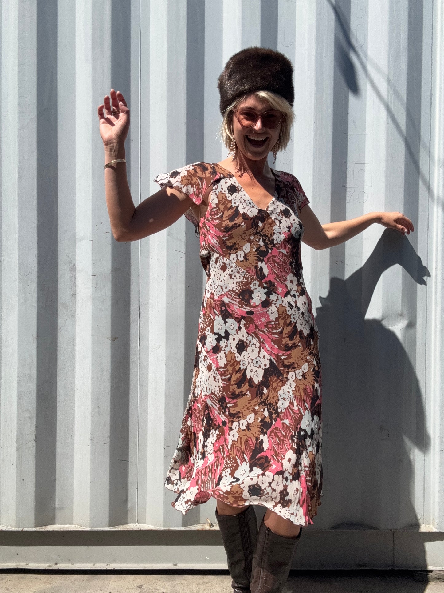 The Caroline Silk Dress