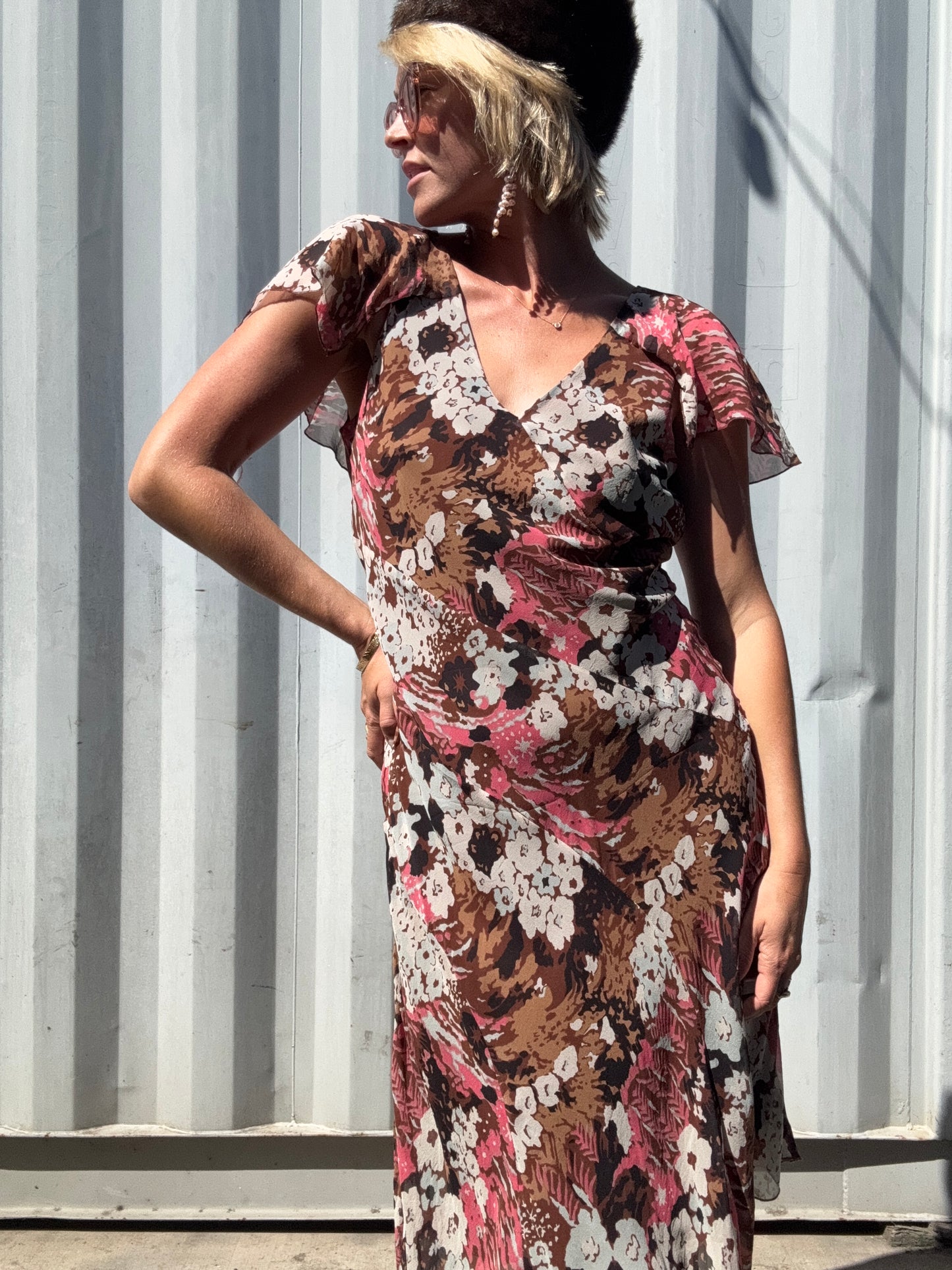 The Caroline Silk Dress